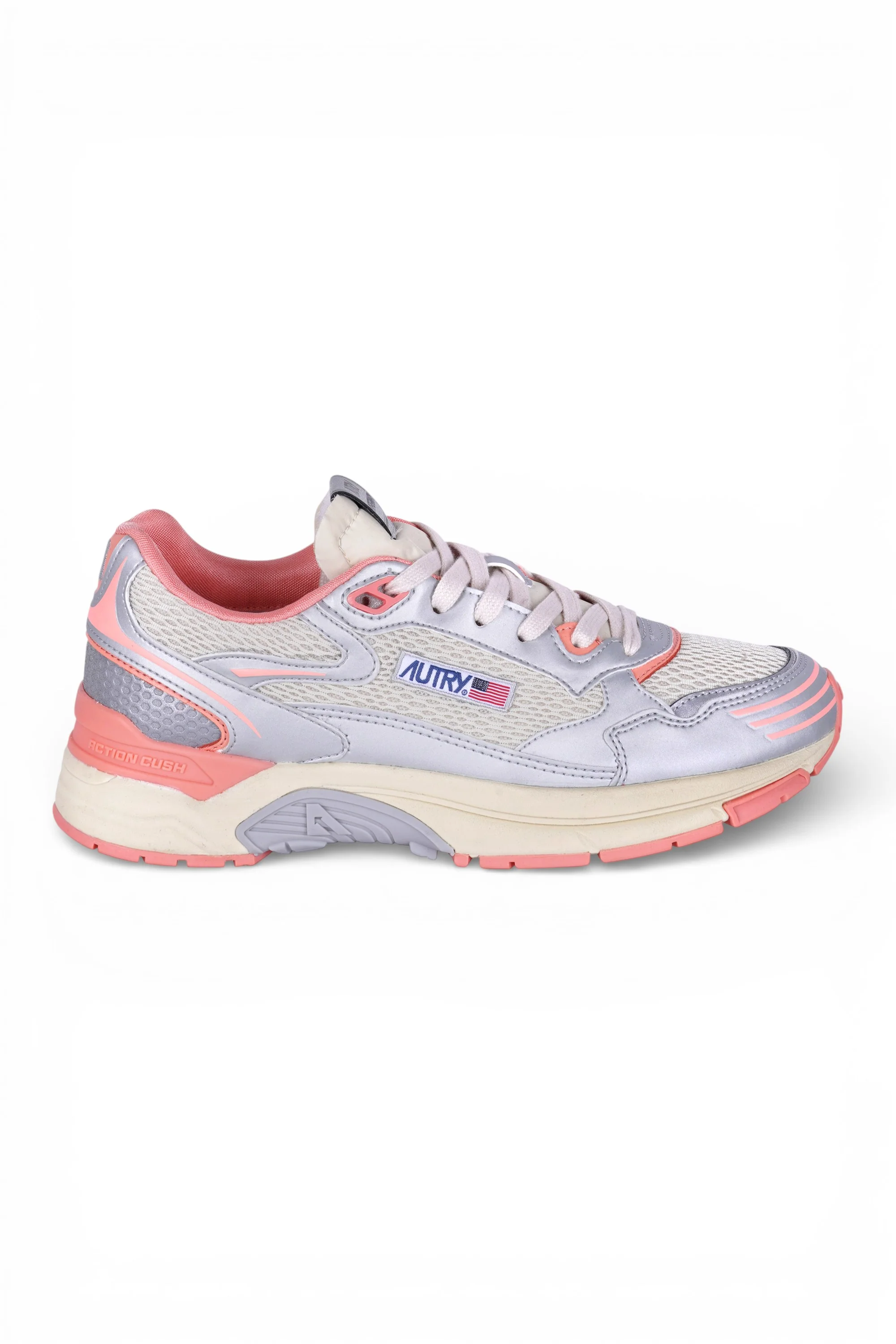 Autry - Sneakers - 470544 - Argento/Pesca