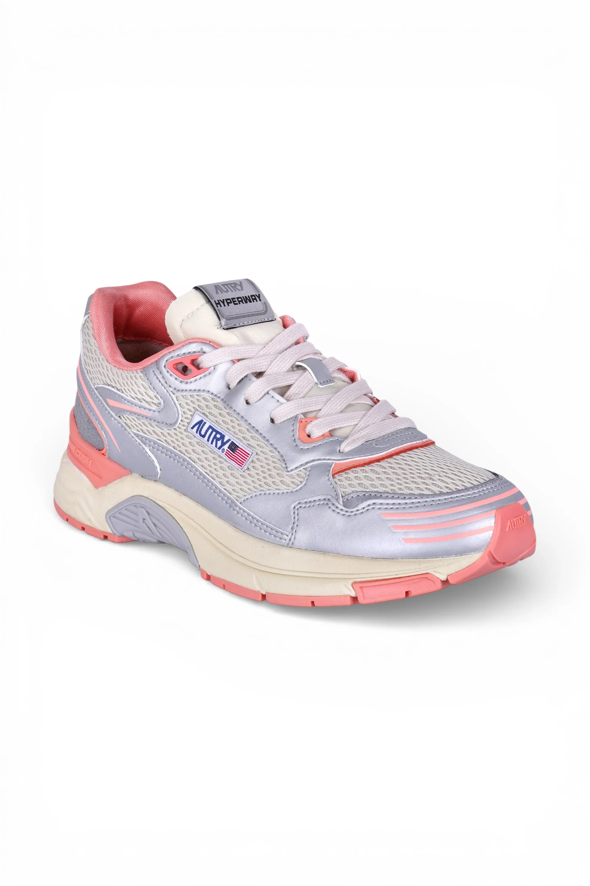 Autry - Sneakers - 470544 - Argento/Pesca - Image 3