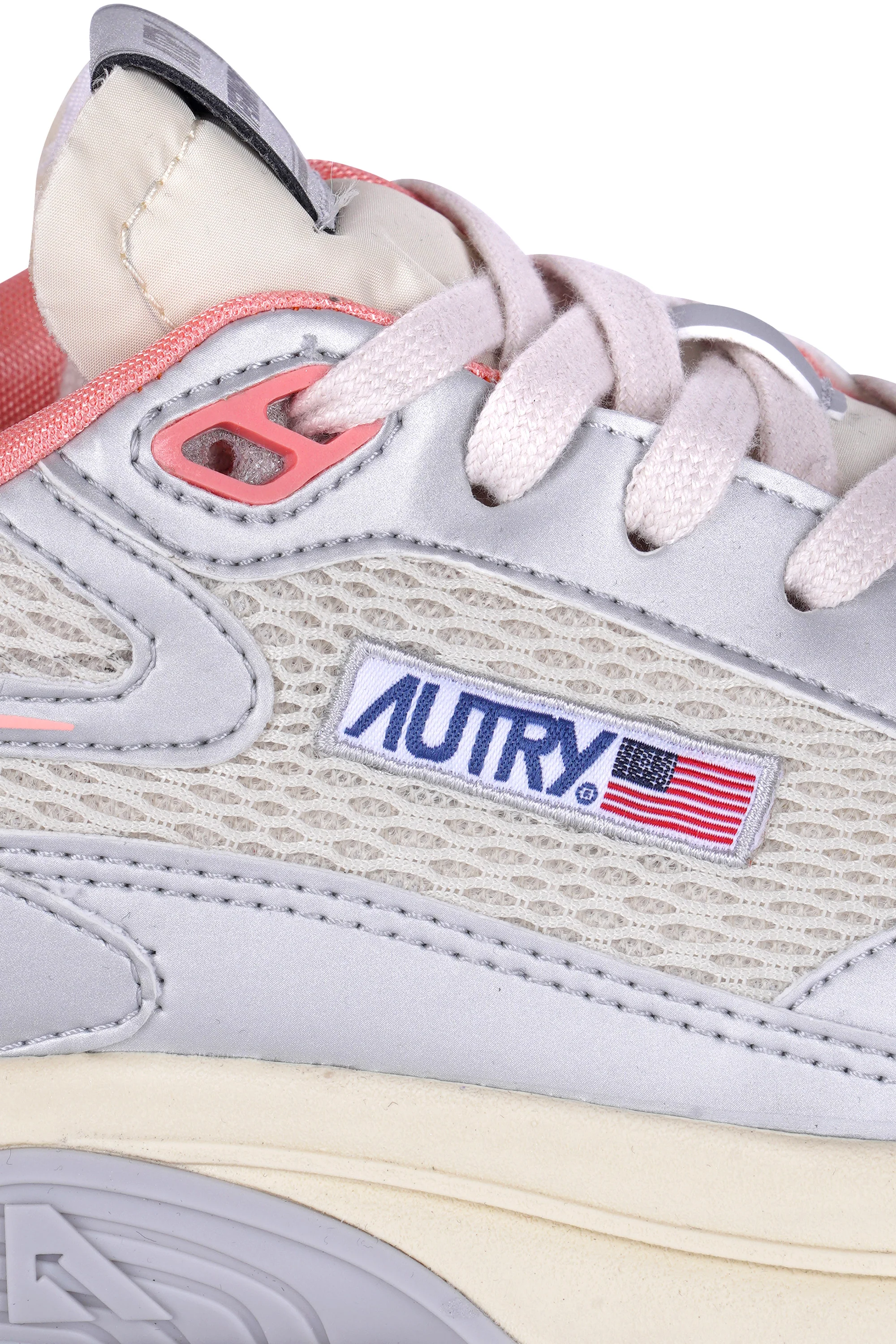 Autry - Sneakers - 470544 - Argento/Pesca - Image 7