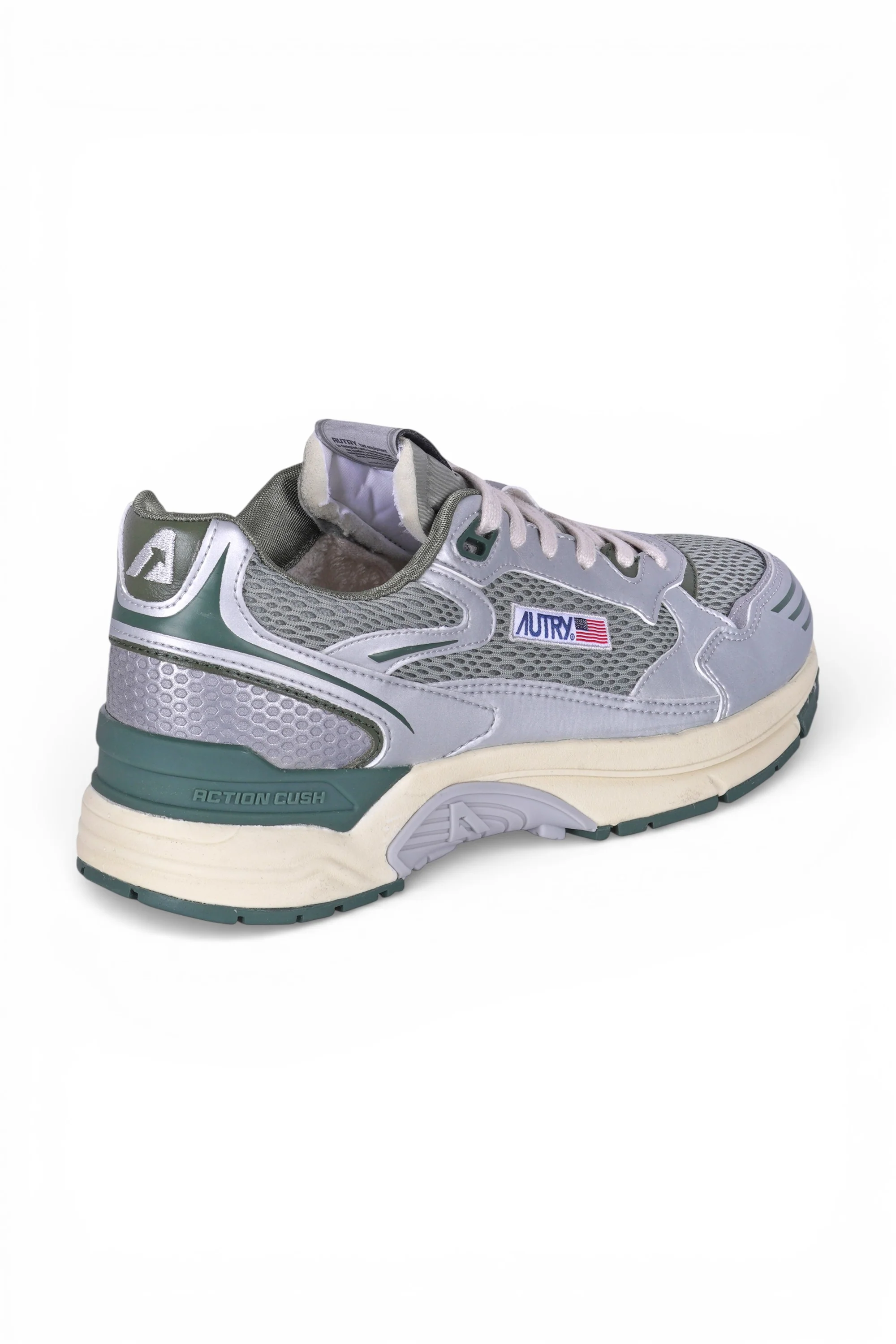 Autry - Sneakers - 470545 - Argento/Salvia - Image 4