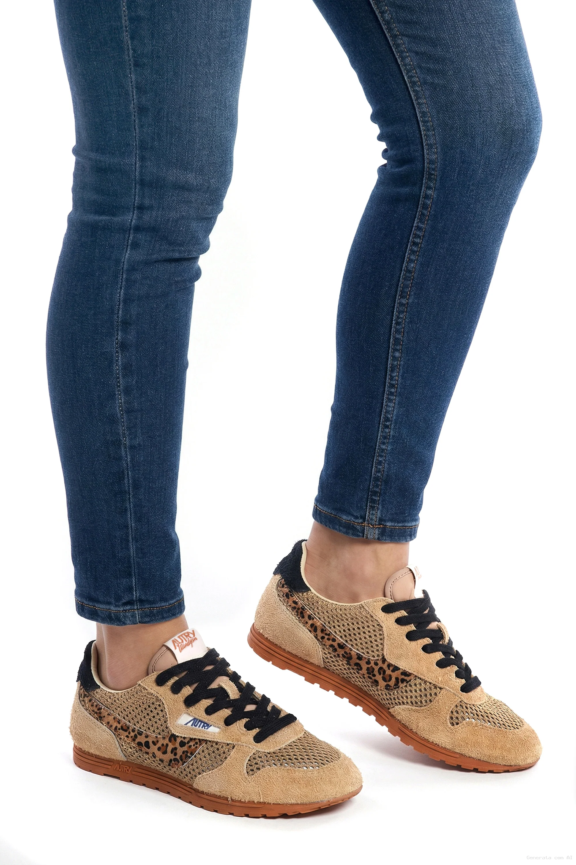 Autry - Sneakers - 470554 - Beige/Nero - Image 6