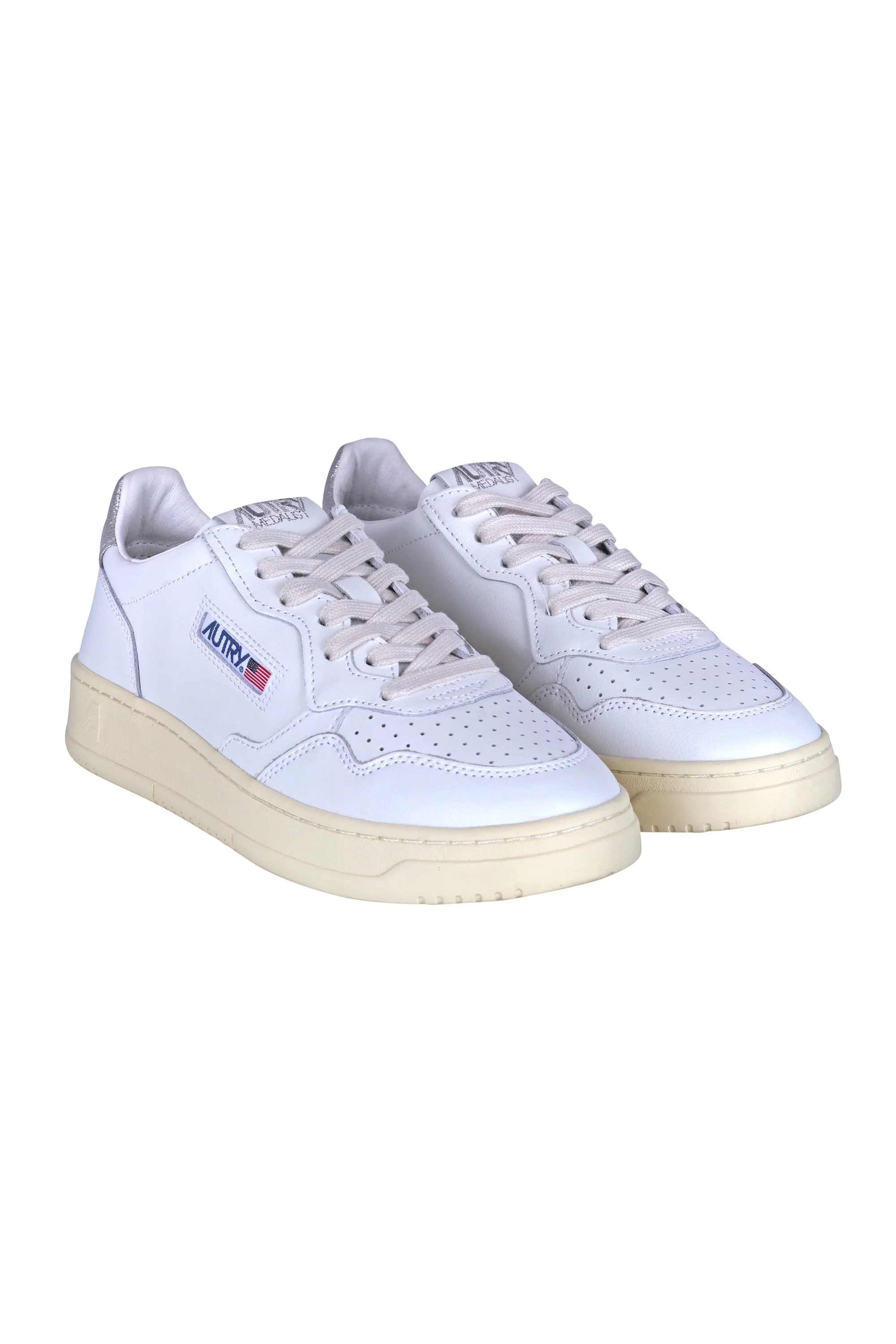 Autry - Sneakers - 470559 - Bianco/Argento - Image 2