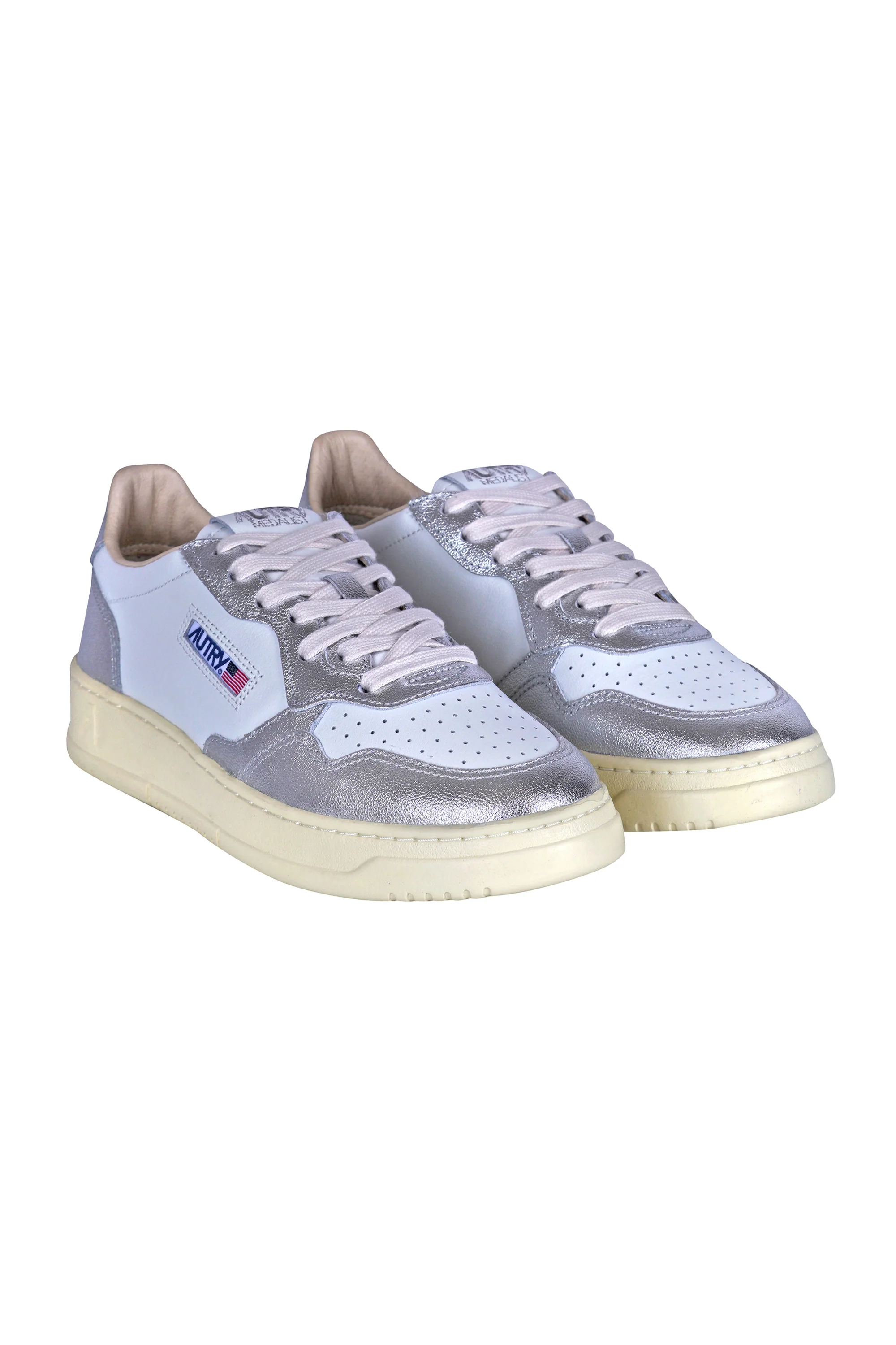 Autry - Sneakers - 470561 - Bianco/Argento - Image 2
