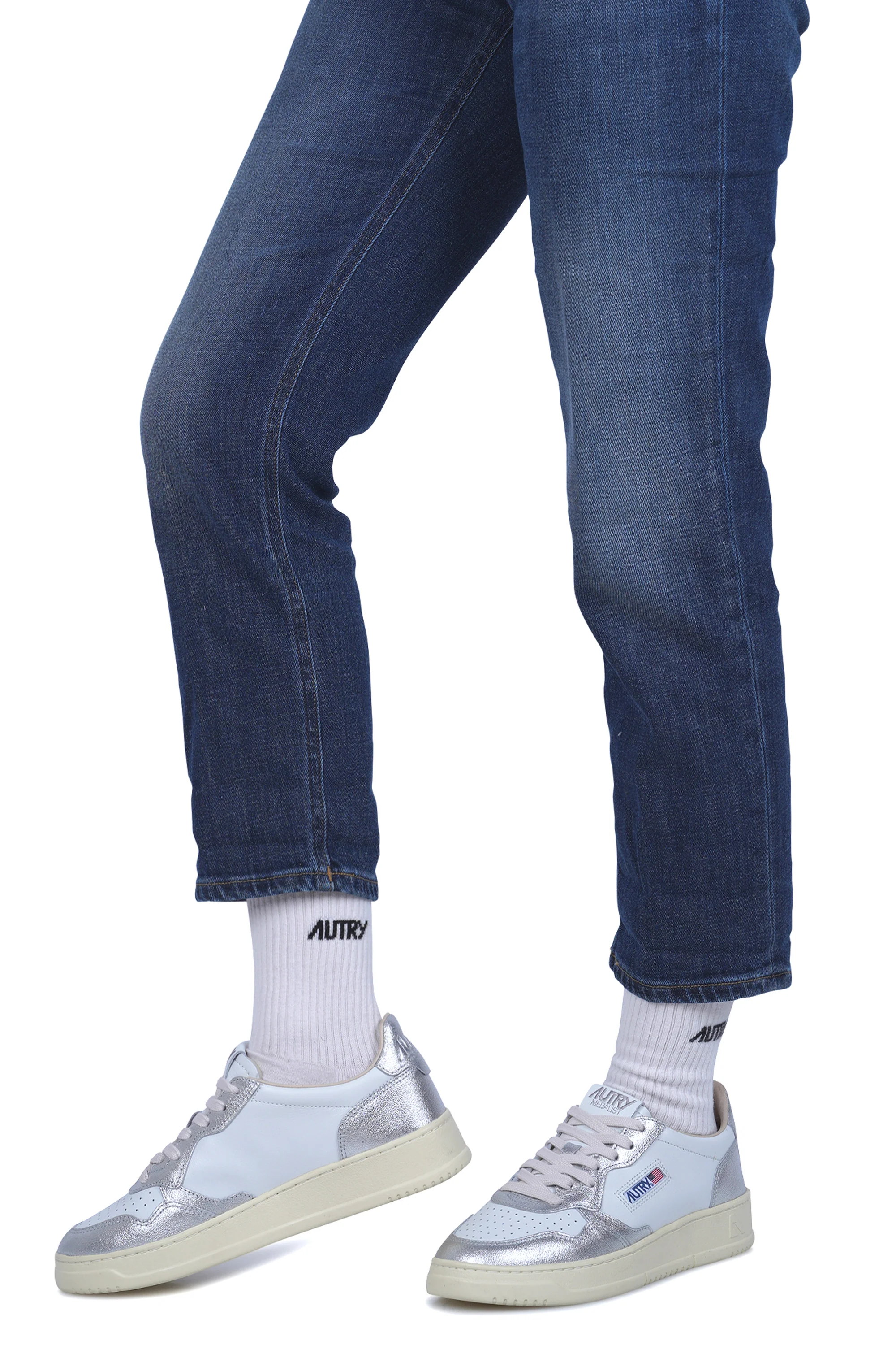 Autry - Sneakers - 470561 - Bianco/Argento - Image 5