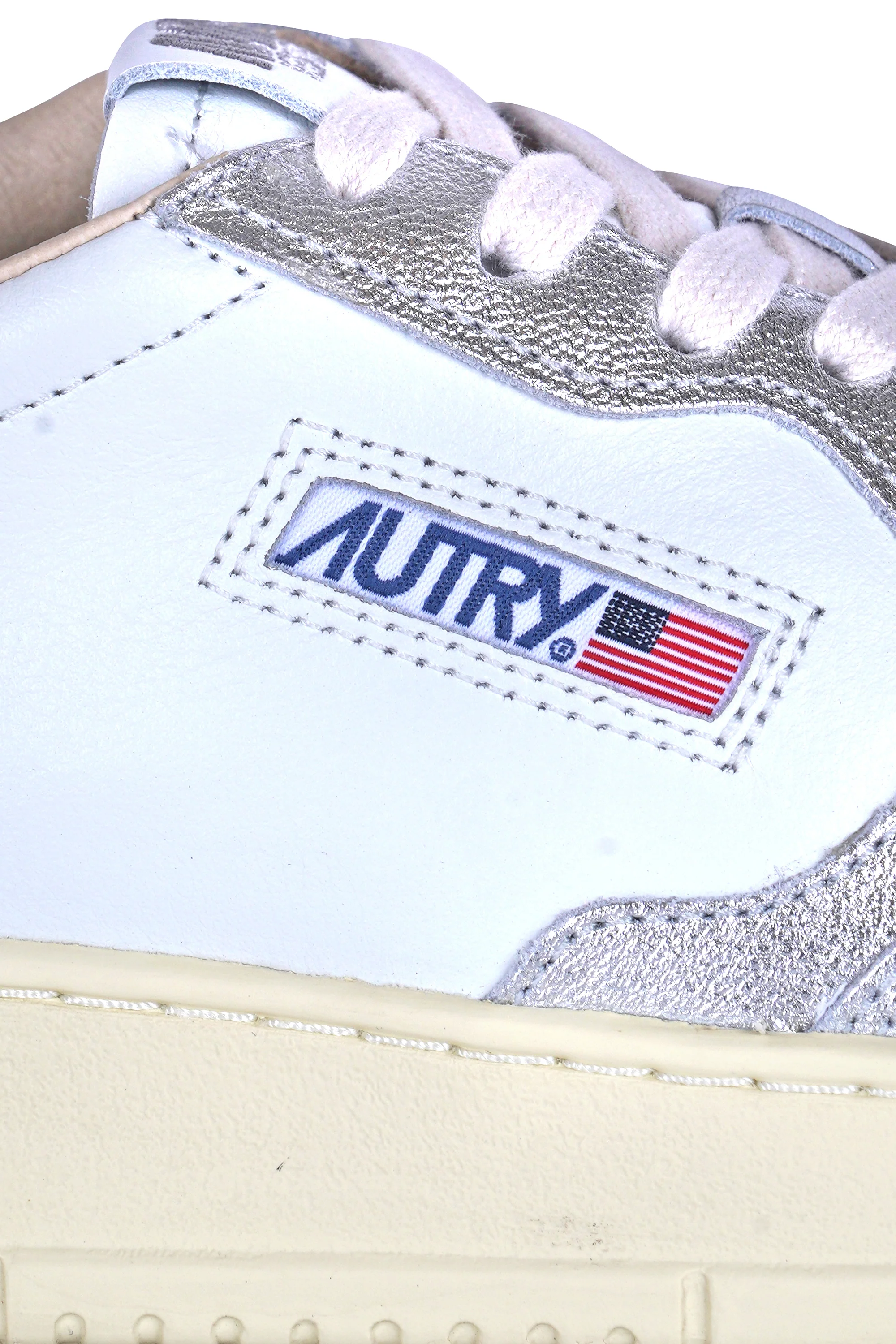 Autry - Sneakers - 470561 - Bianco/Argento - Image 6