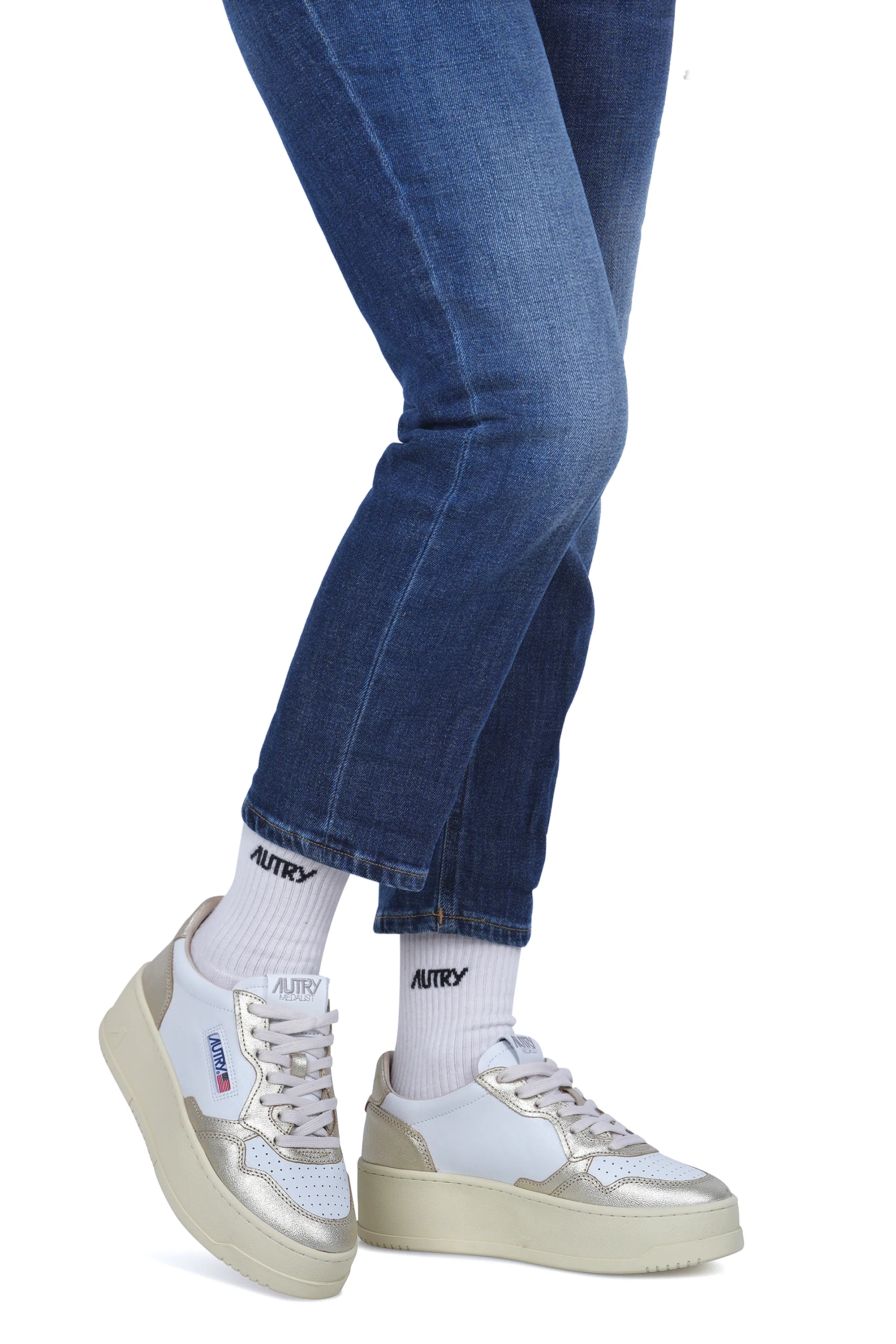 Autry - Sneakers - 470570 - Bianco/Platino - Image 5