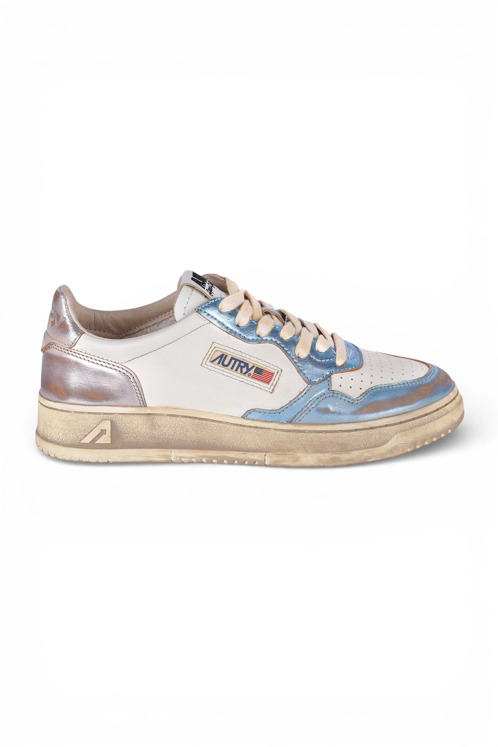 Autry - Sneakers - 470573 - Azzurro/Argento