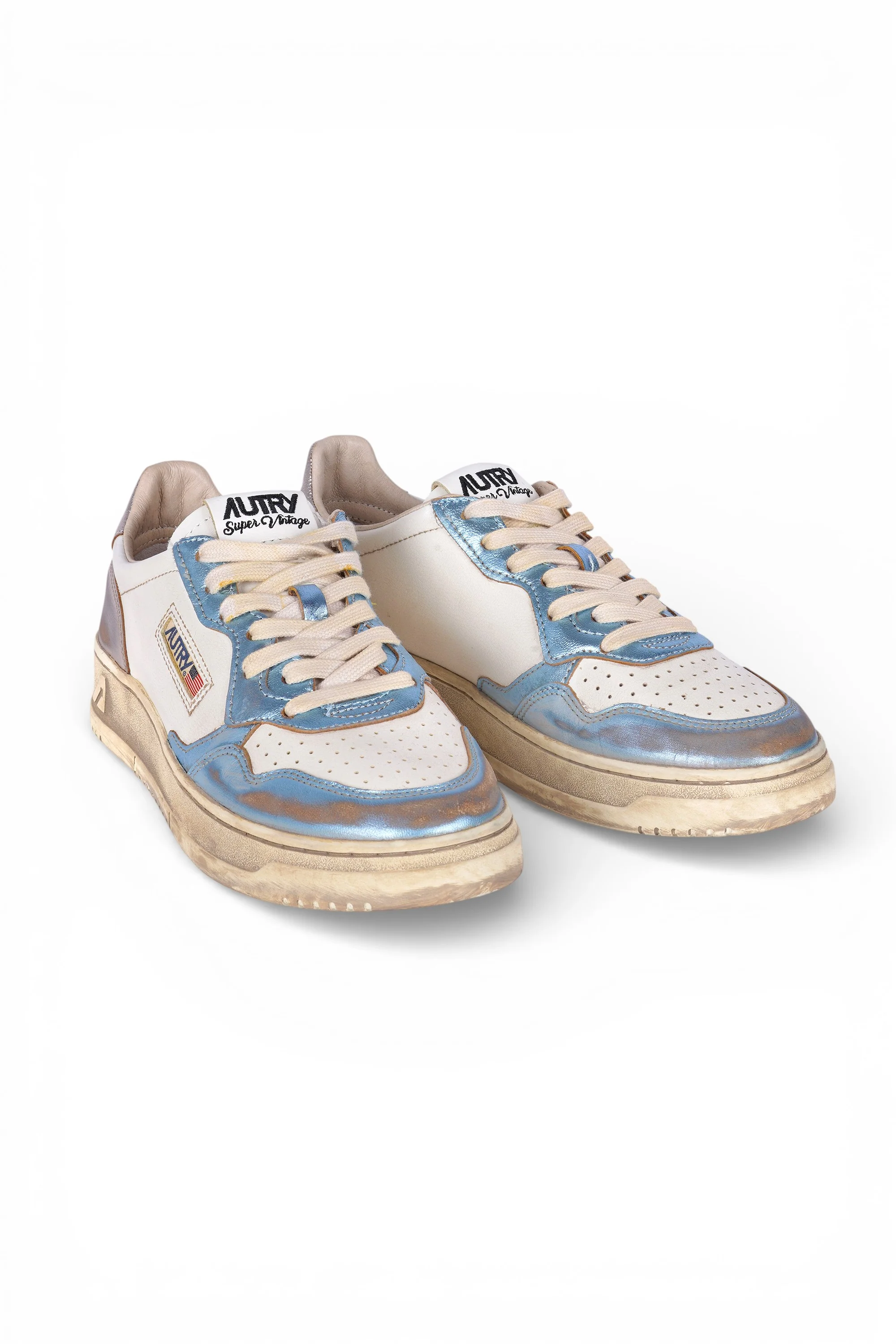 Autry - Sneakers - 470573 - Azzurro/Argento - Image 2