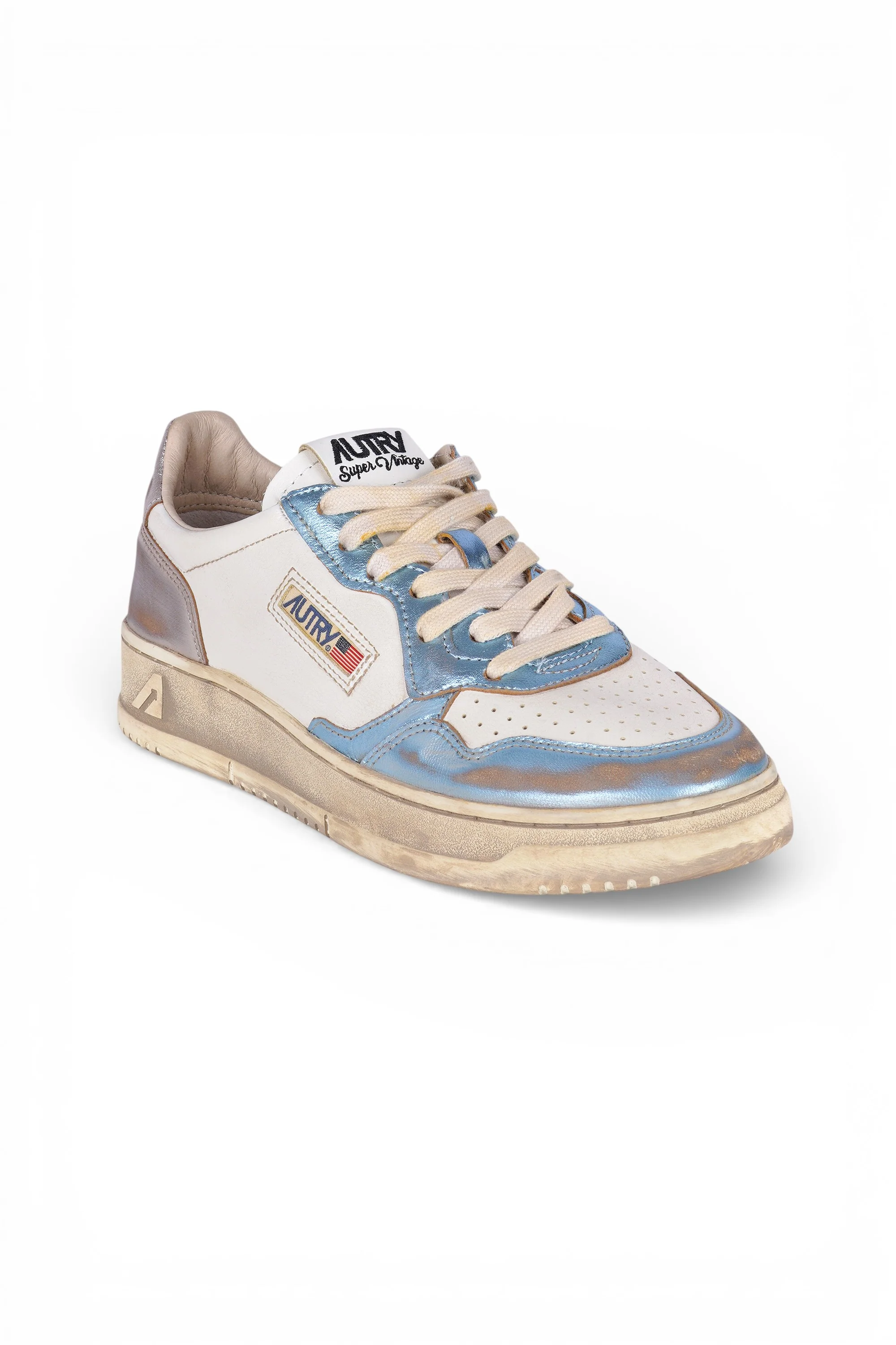 Autry - Sneakers - 470573 - Azzurro/Argento - Image 3