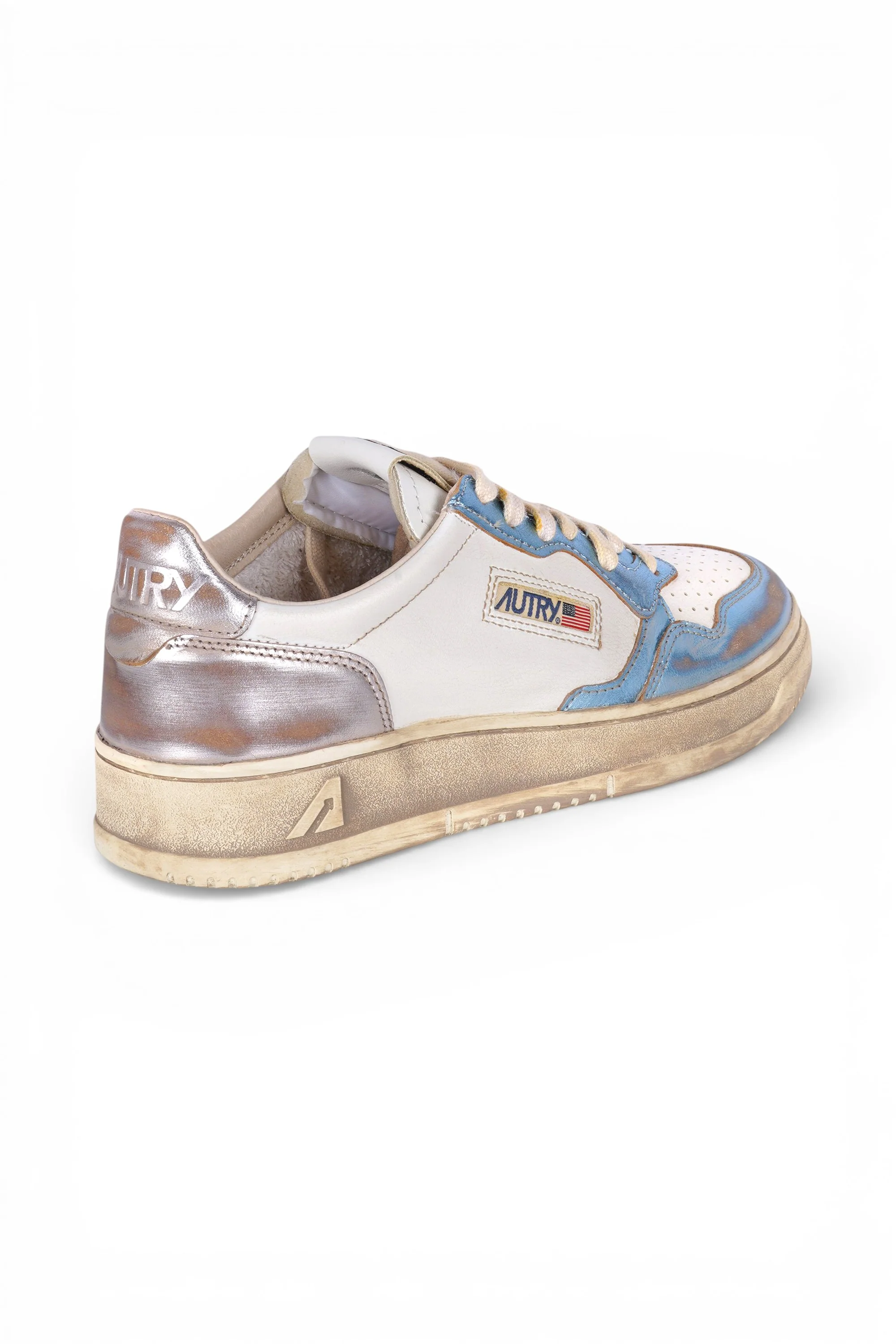 Autry - Sneakers - 470573 - Azzurro/Argento - Image 4