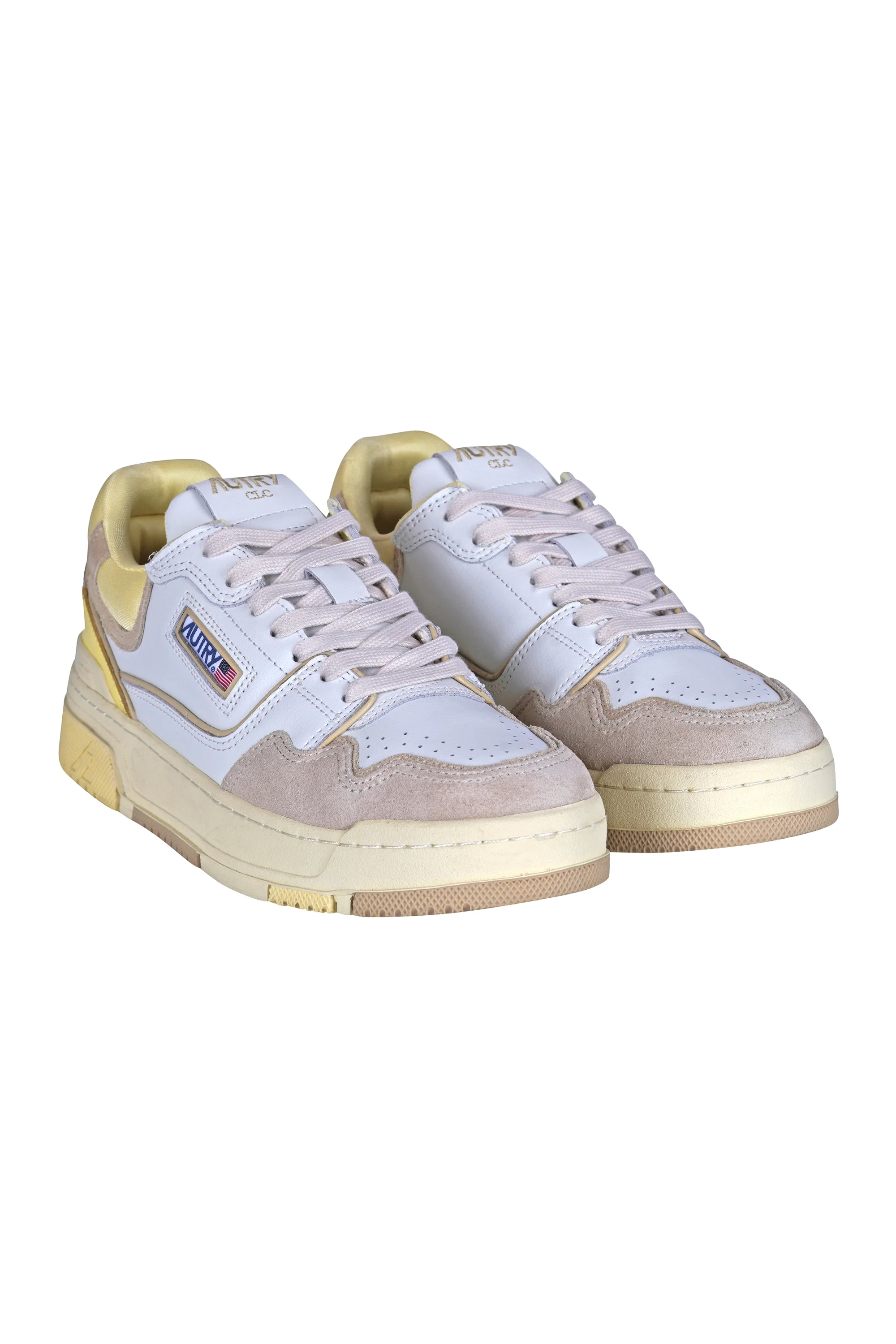 Autry - Sneakers - 470575 - Bianco/Giallo - Image 2