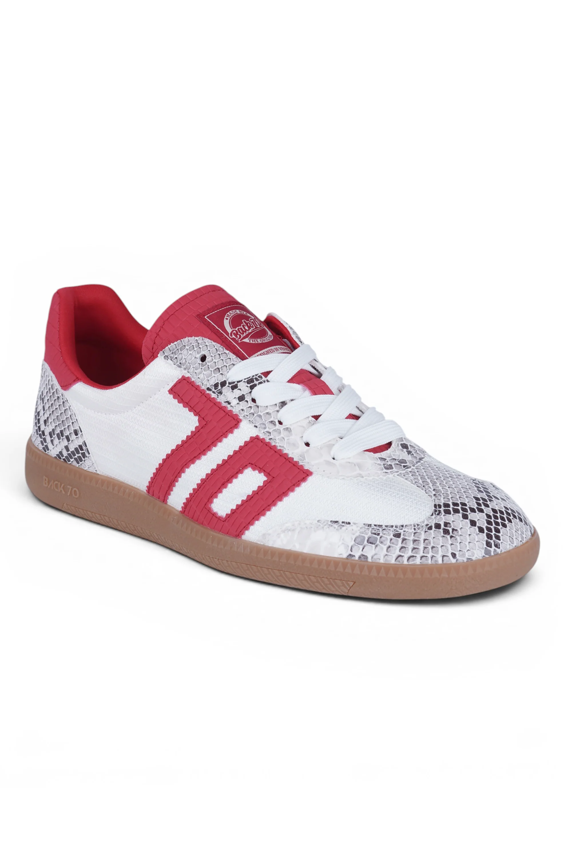 BACK70 - Sneakers - 470584 - Bianco/Rosso - Image 3