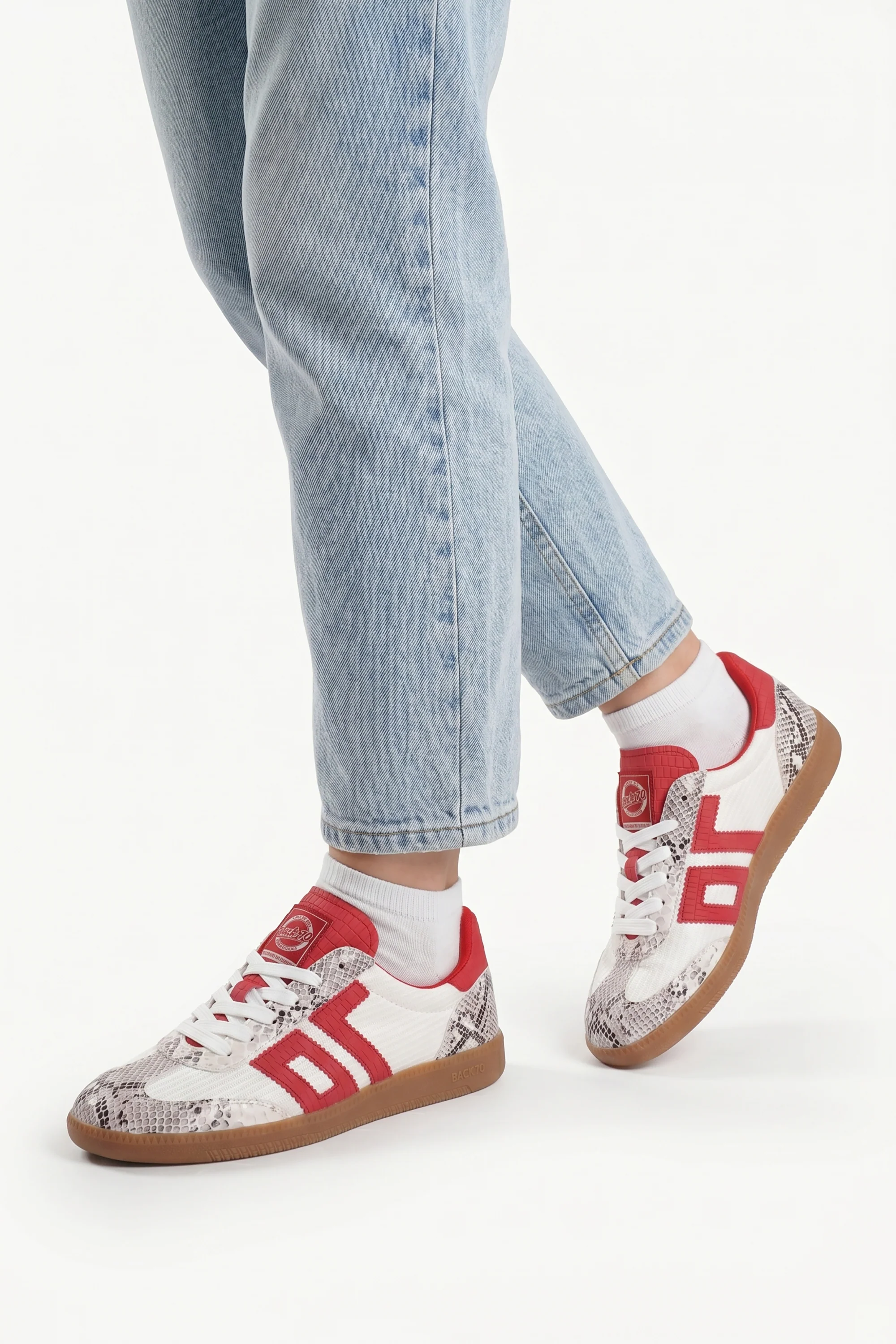 BACK70 - Sneakers - 470584 - Bianco/Rosso - Image 6