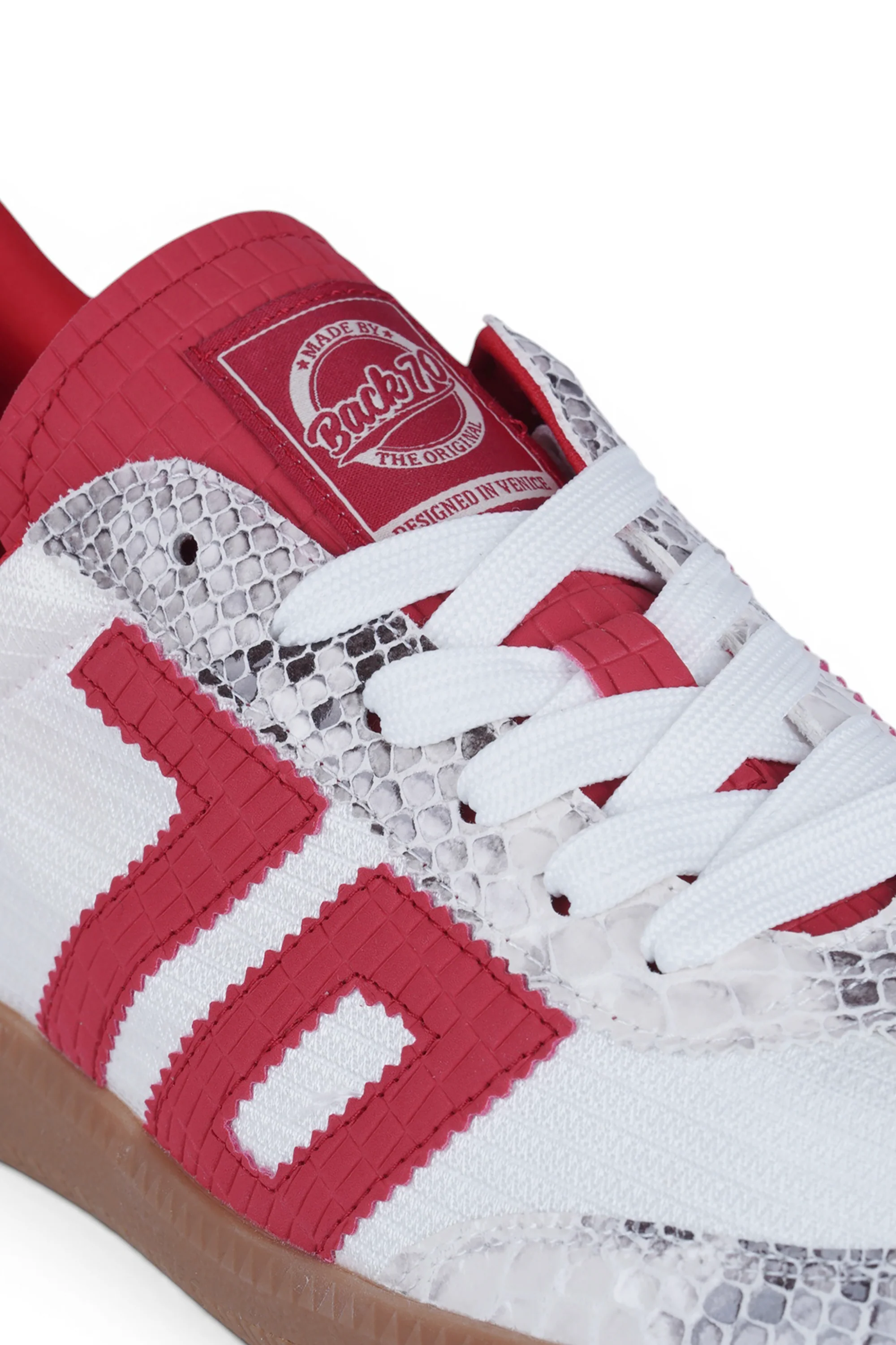 BACK70 - Sneakers - 470584 - Bianco/Rosso - Image 7