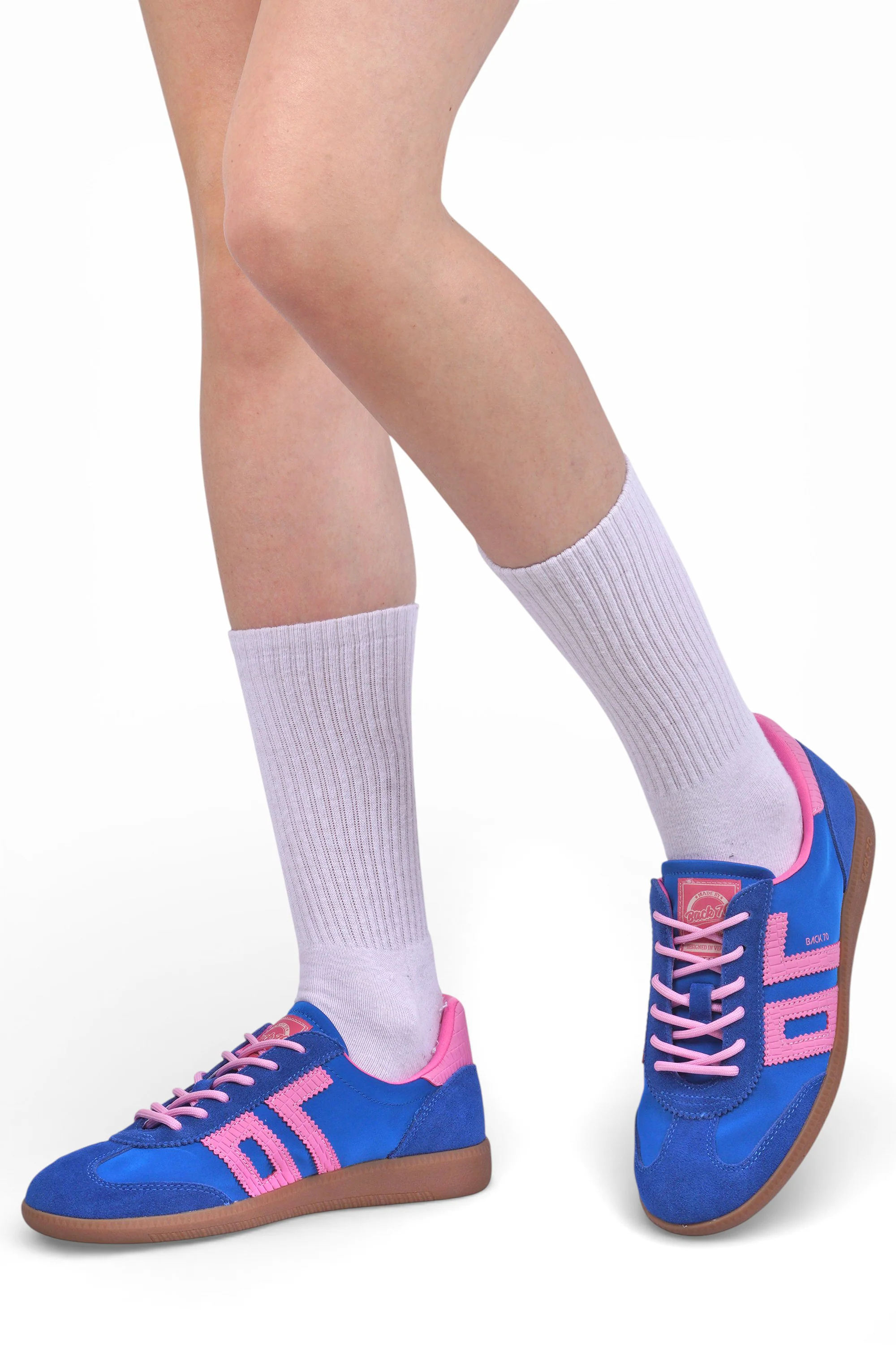 BACK70 - Sneakers - 470586 - Blu/Rosa - Image 6