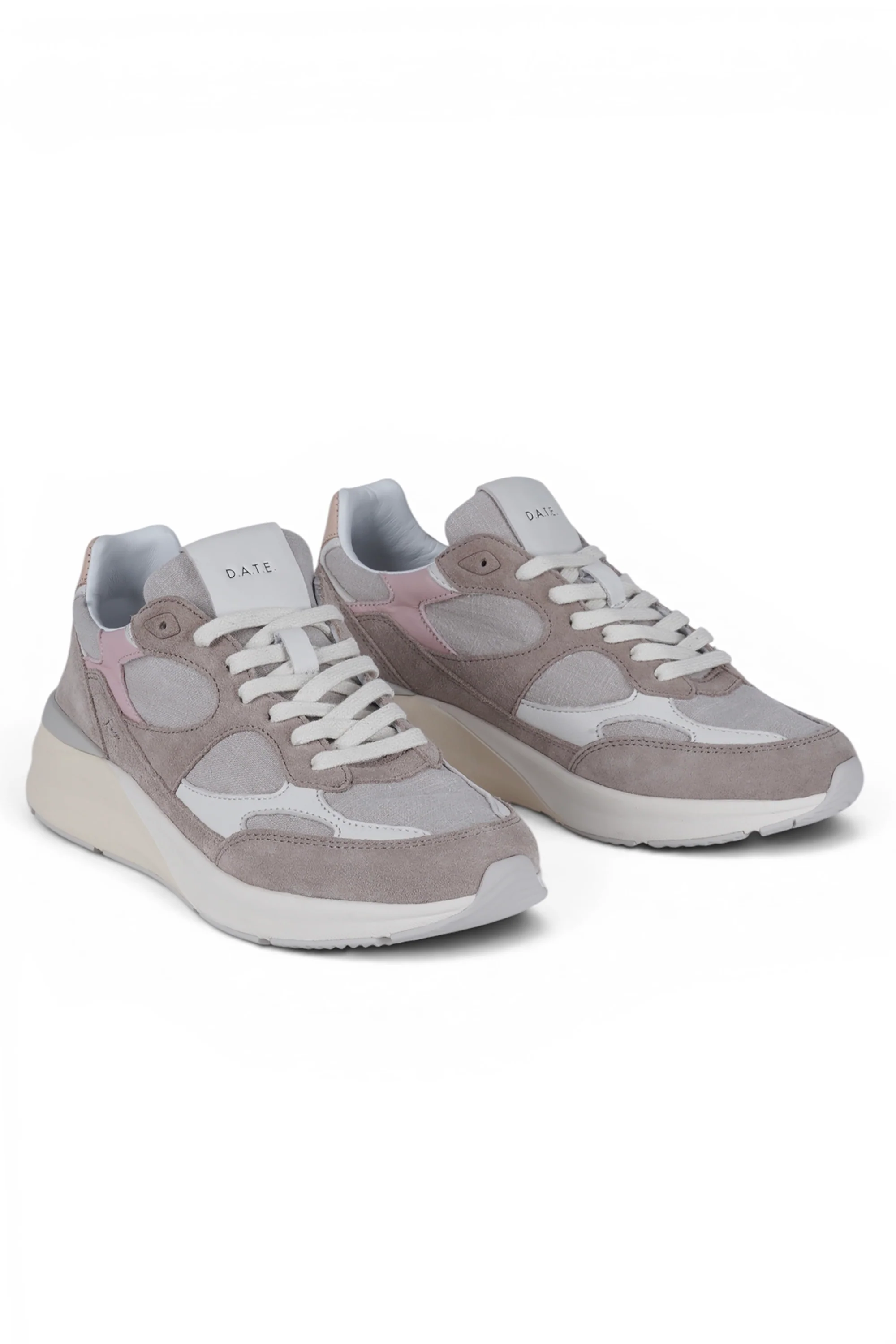 DATE - Sneakers - 470671 - Rosa/Tortora - Image 2