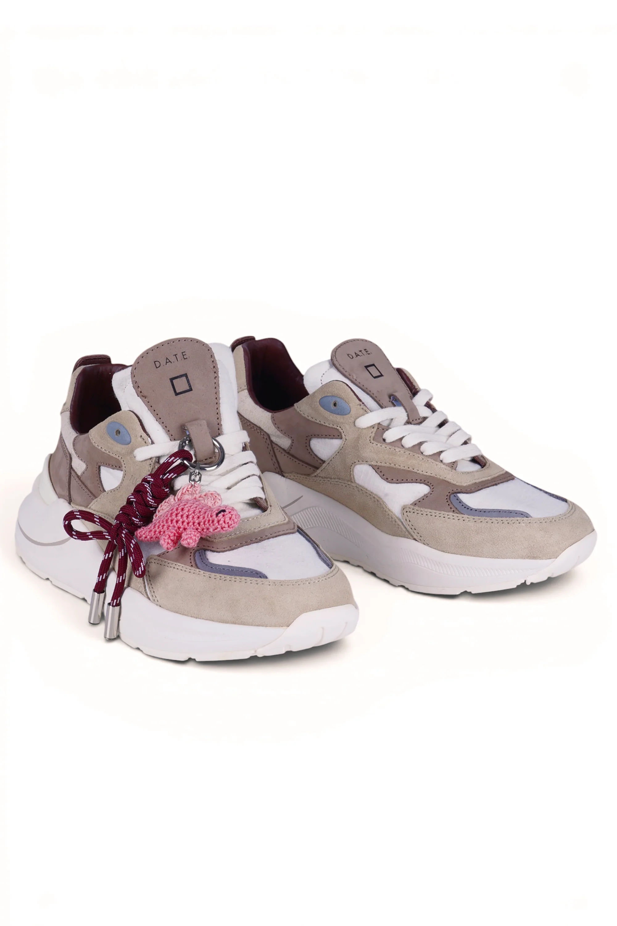 DATE - Sneakers - 470672 - Bianco/Beige - Image 2