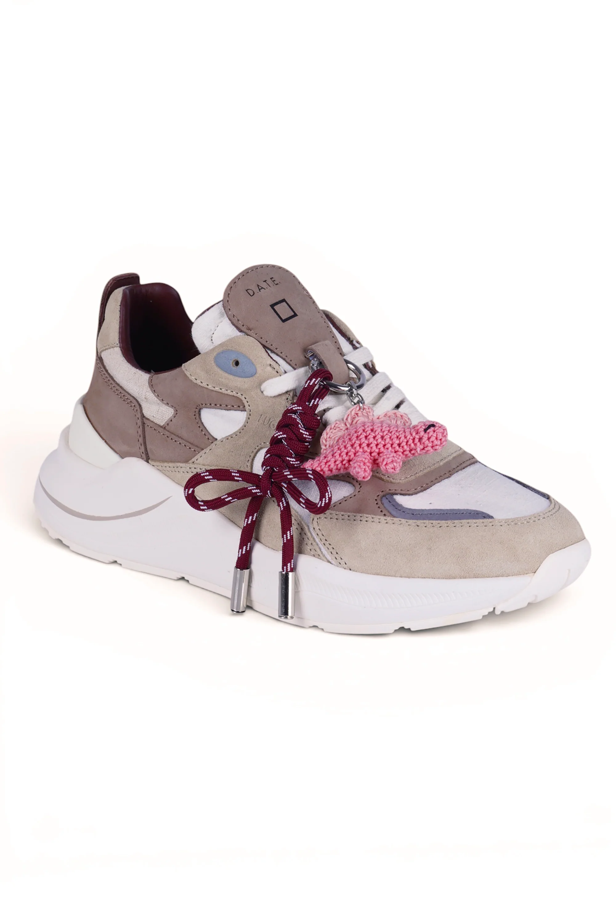 DATE - Sneakers - 470672 - Bianco/Beige - Image 3