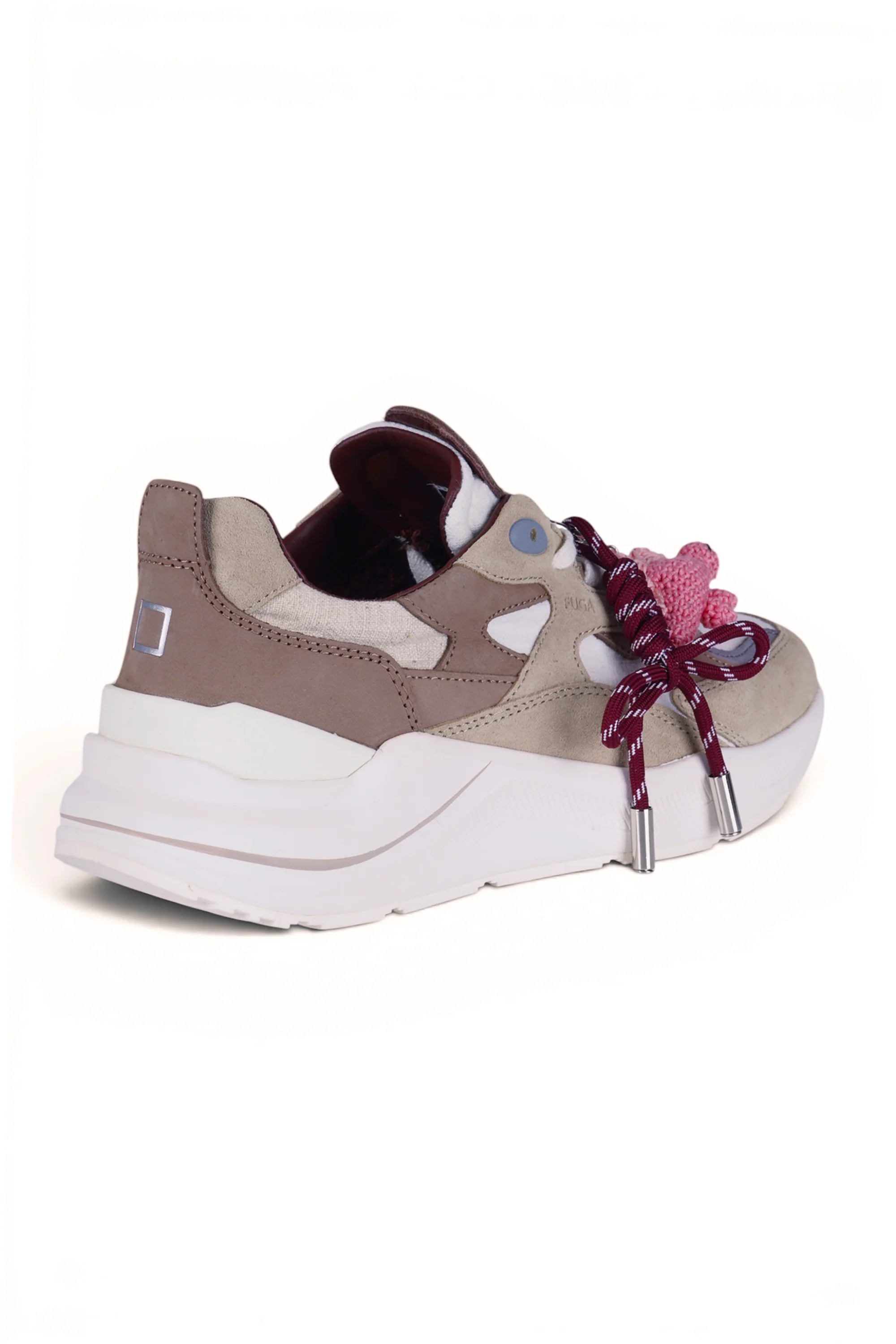 DATE - Sneakers - 470672 - Bianco/Beige - Image 4