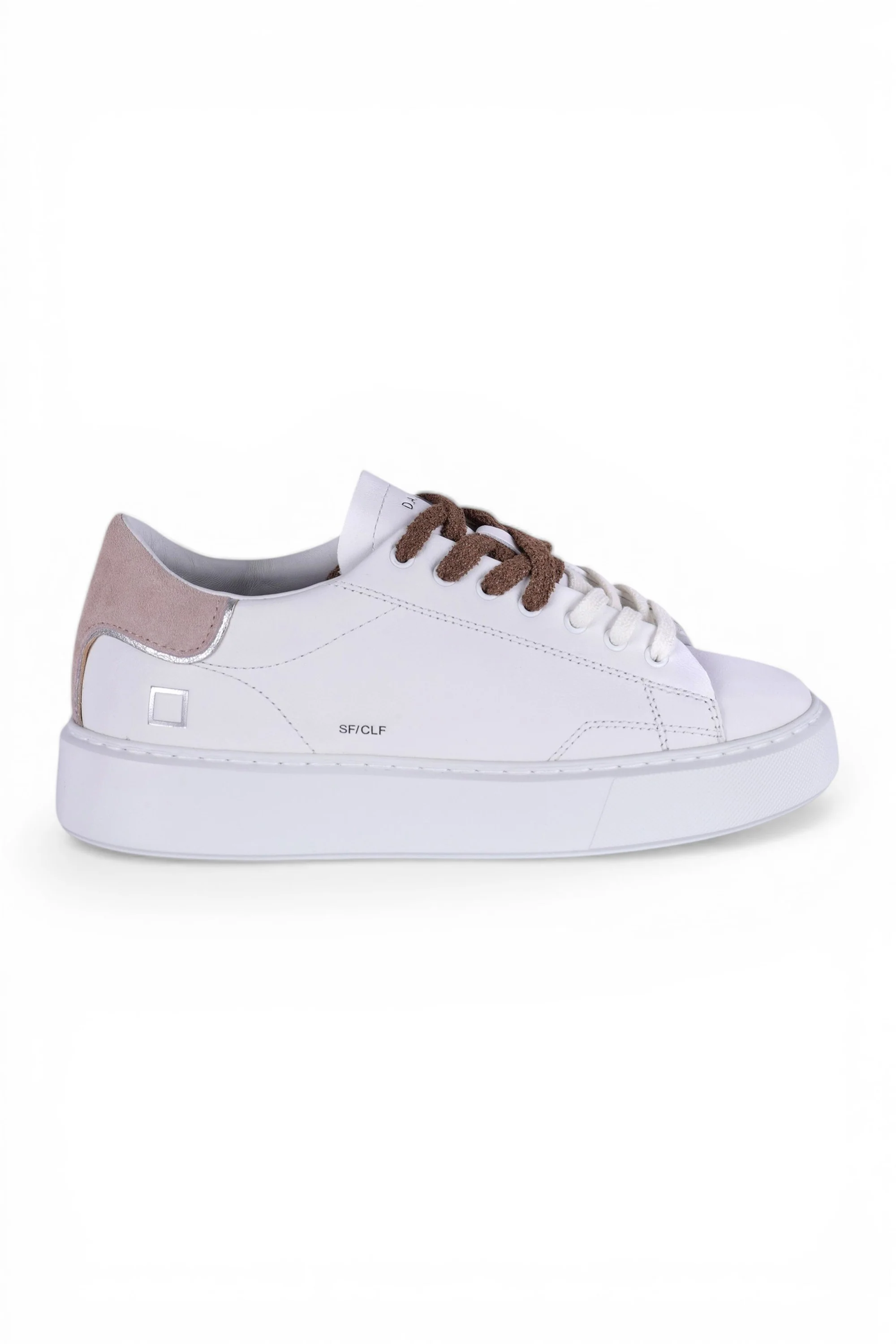 DATE - Sneakers - 470674 - Bianco/Rosa
