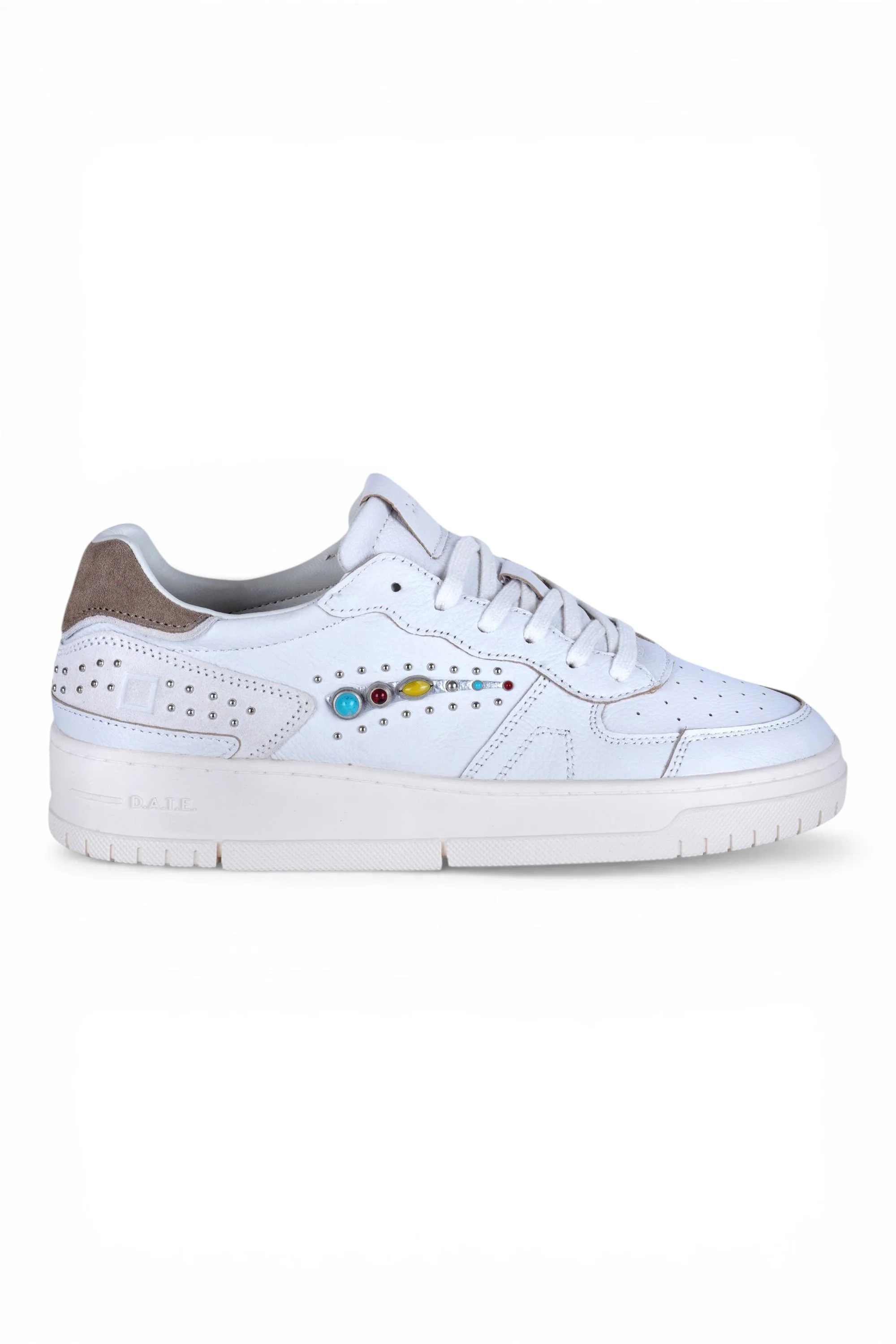 DATE - Sneakers - 470675 - Bianco/Tortora