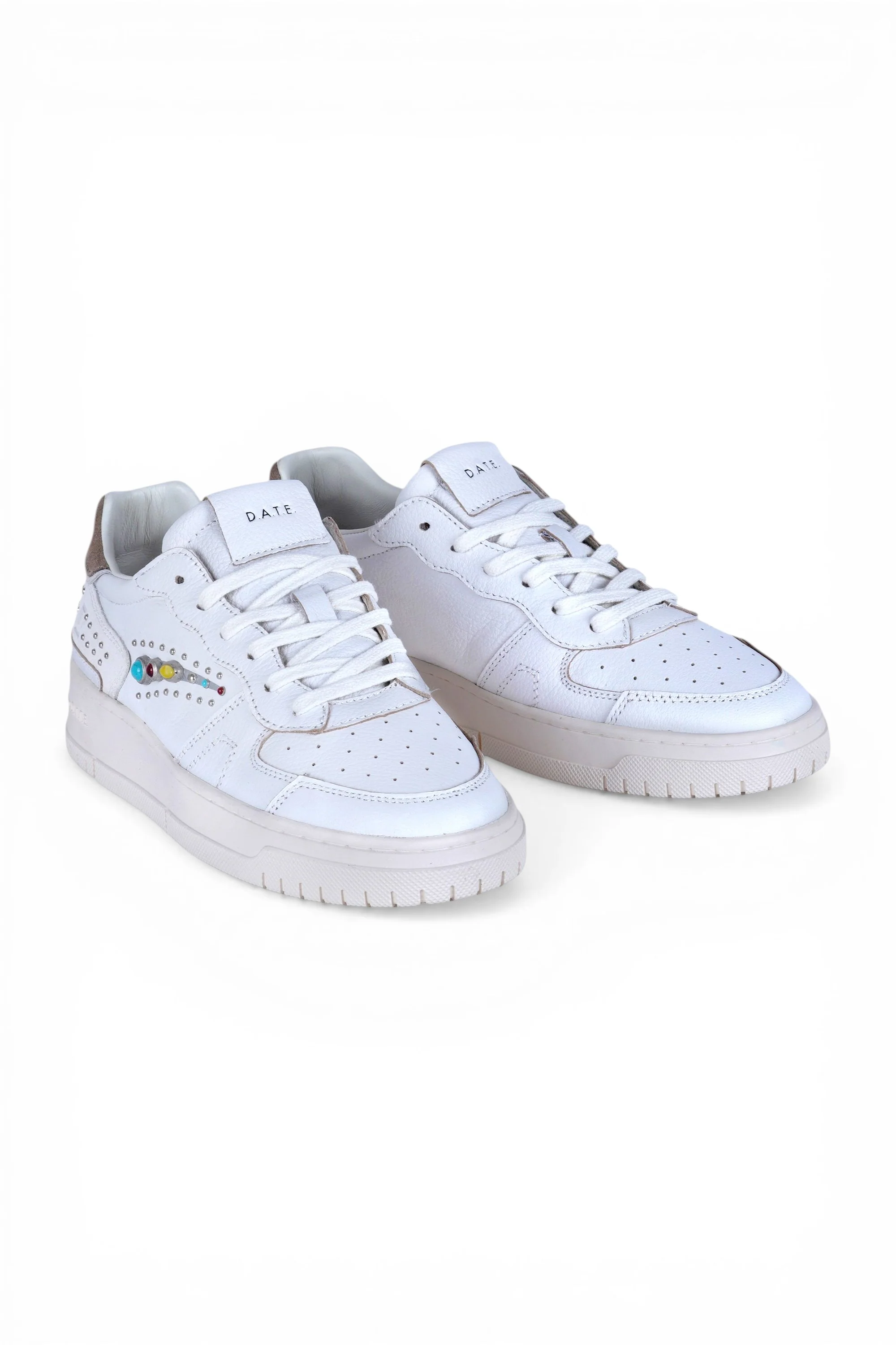 DATE - Sneakers - 470675 - Bianco/Tortora - Image 2