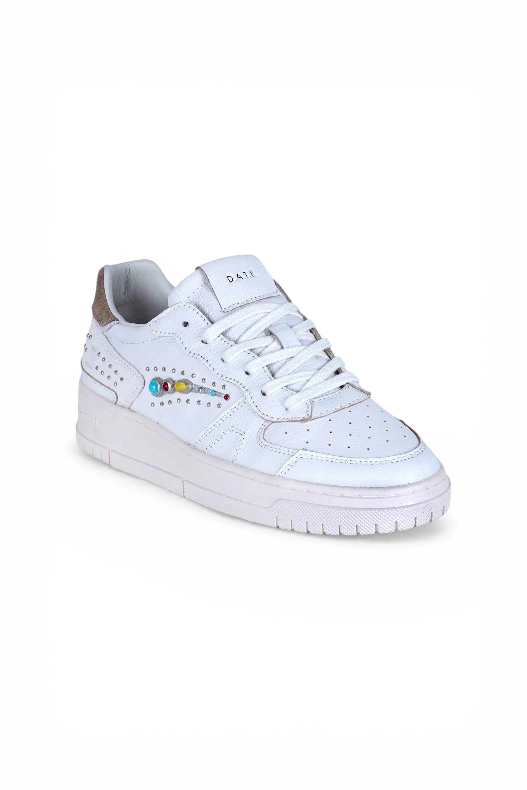 DATE - Sneakers - 470675 - Bianco/Tortora - Image 3