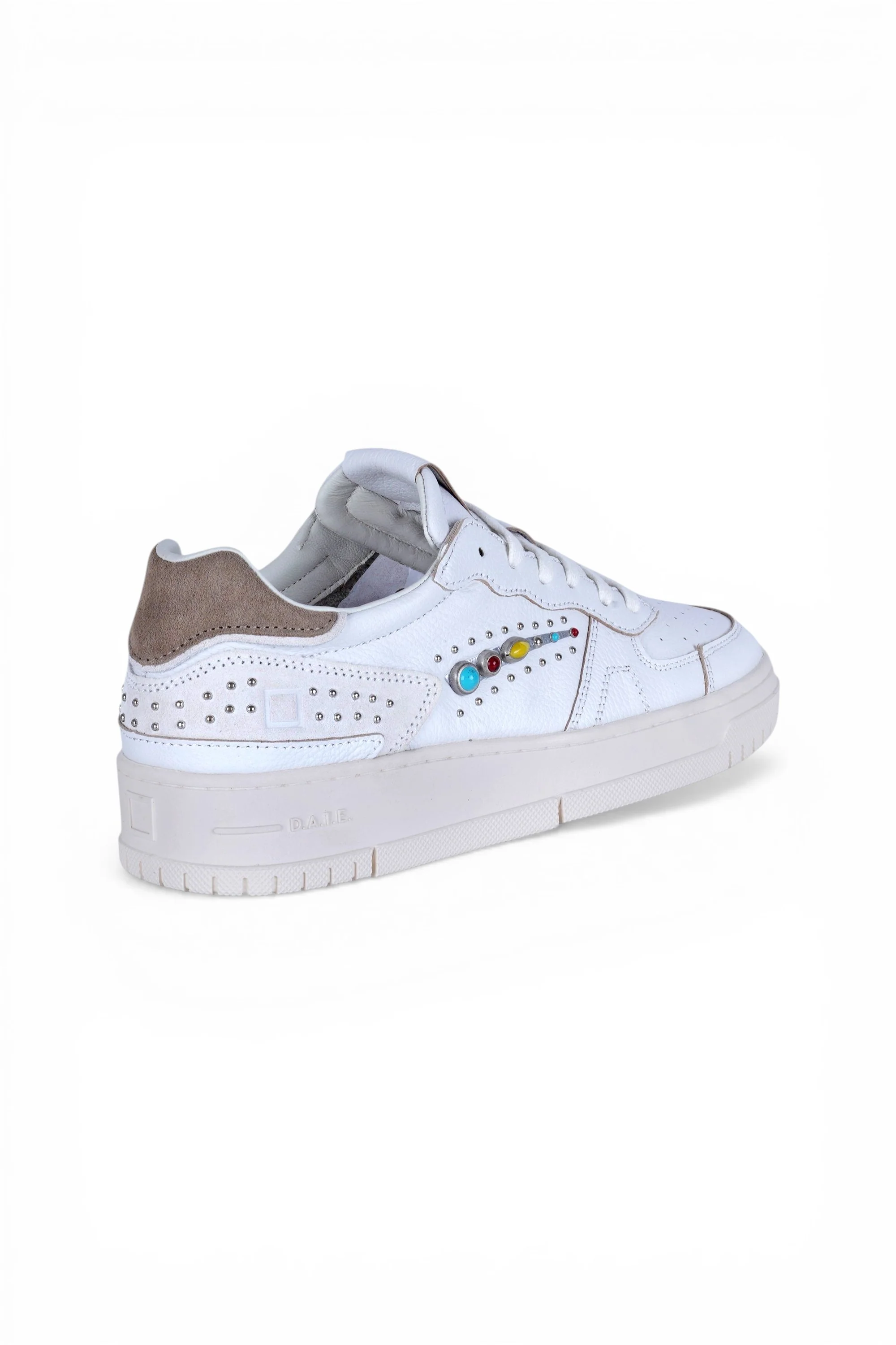 DATE - Sneakers - 470675 - Bianco/Tortora - Image 4