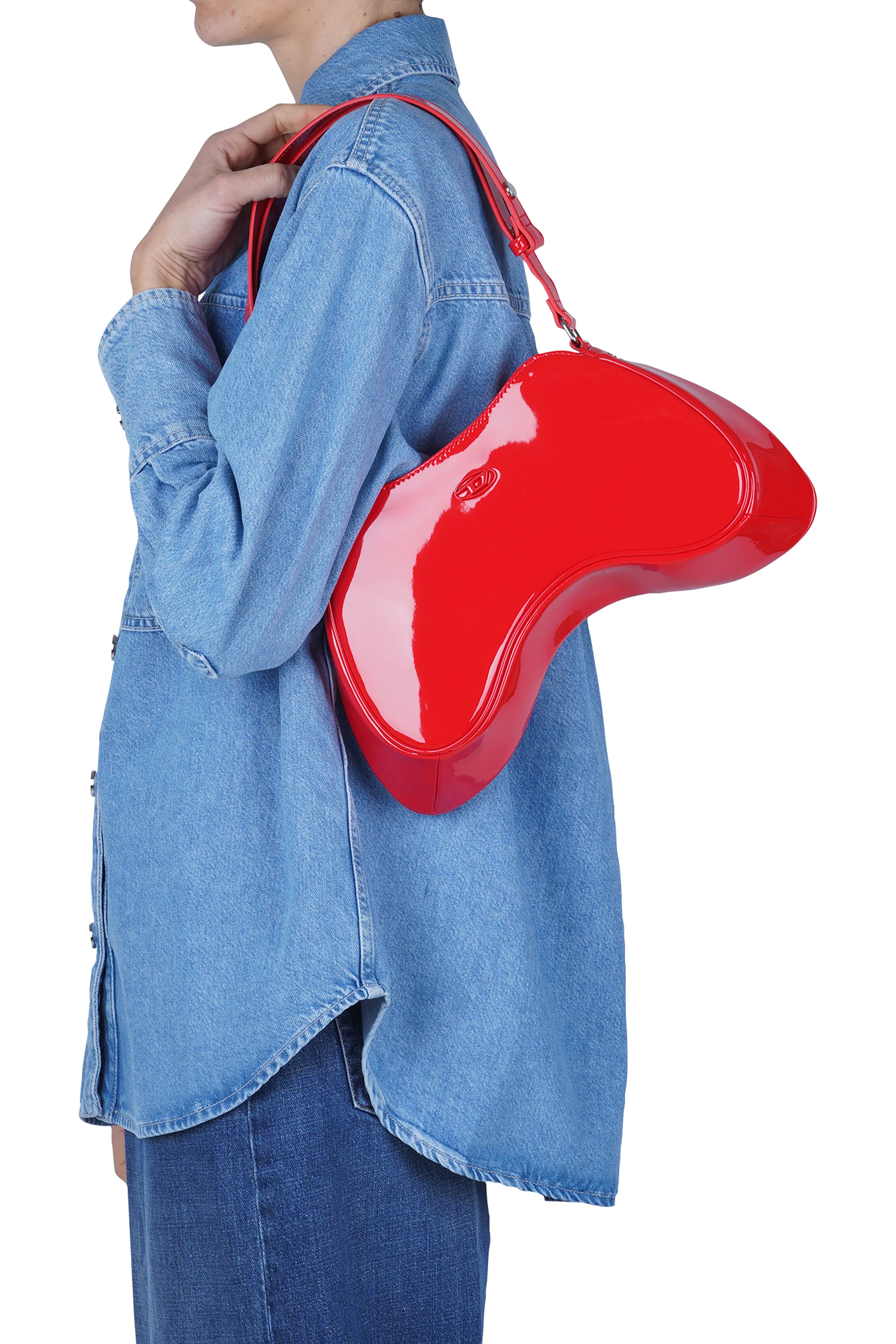 DIESEL - Borsa media - 470079 - Rosso - Image 2