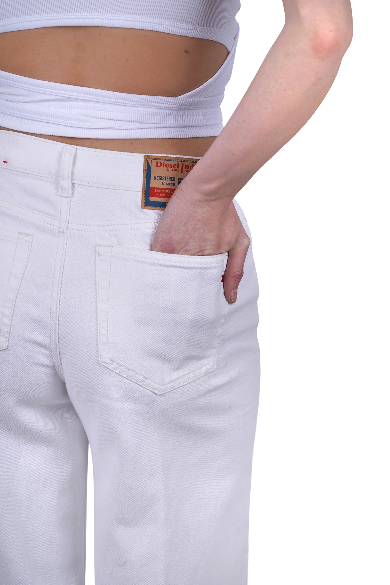 DIESEL - Jeans - 470073 - Bianco - Image 6