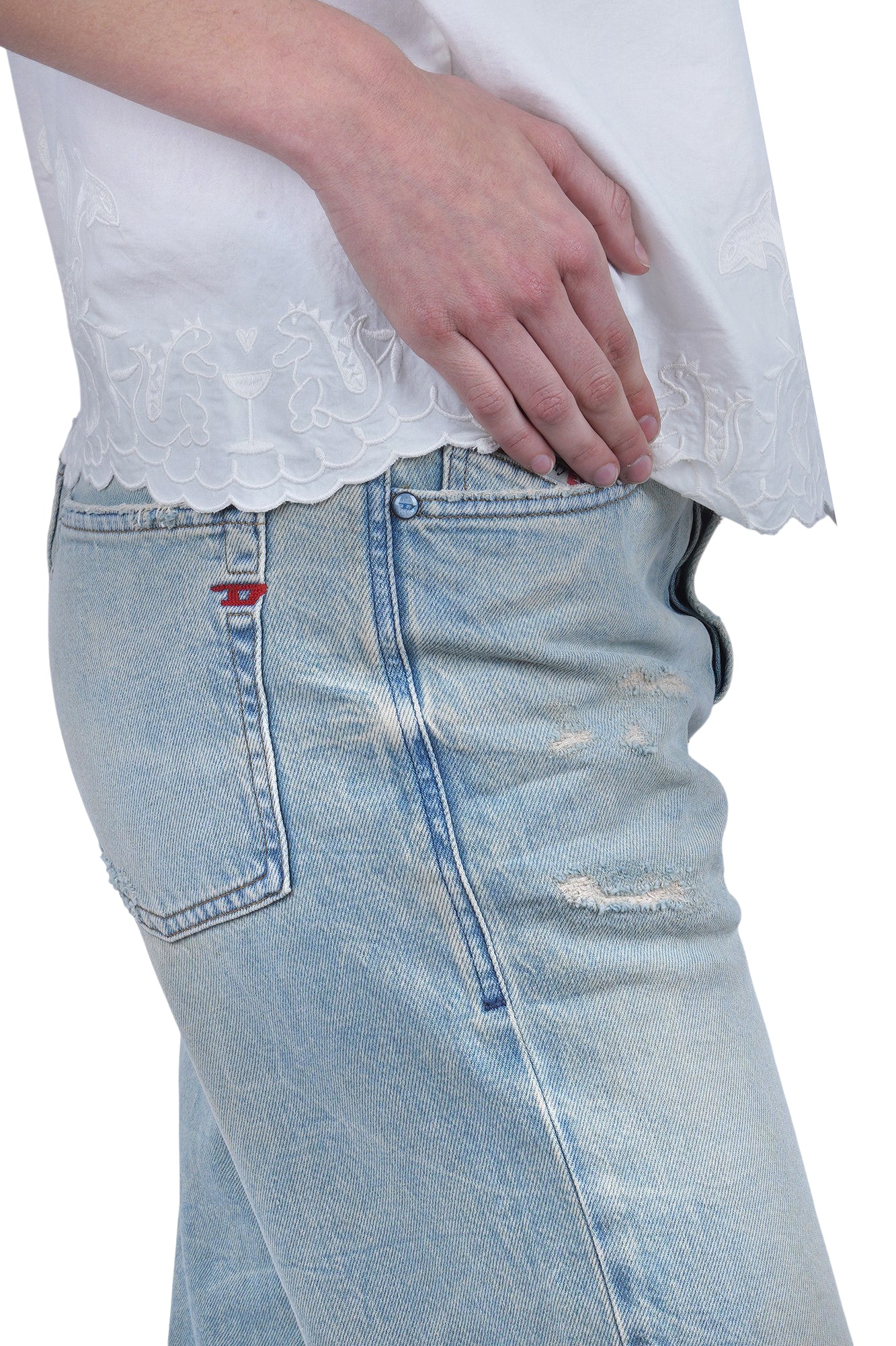 DIESEL - Jeans - 470074 - Denim chiaro - Image 6