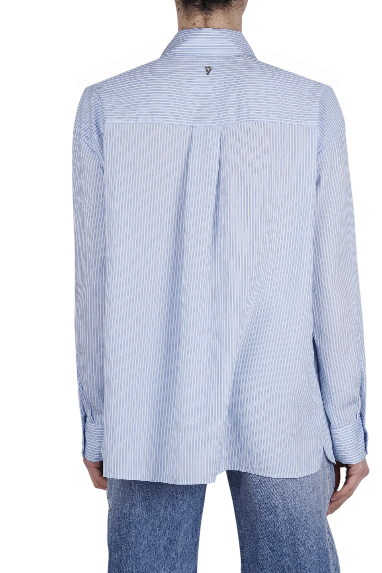 Dondup - Camicia - 470226 - Azzurro/Bianco - Image 5