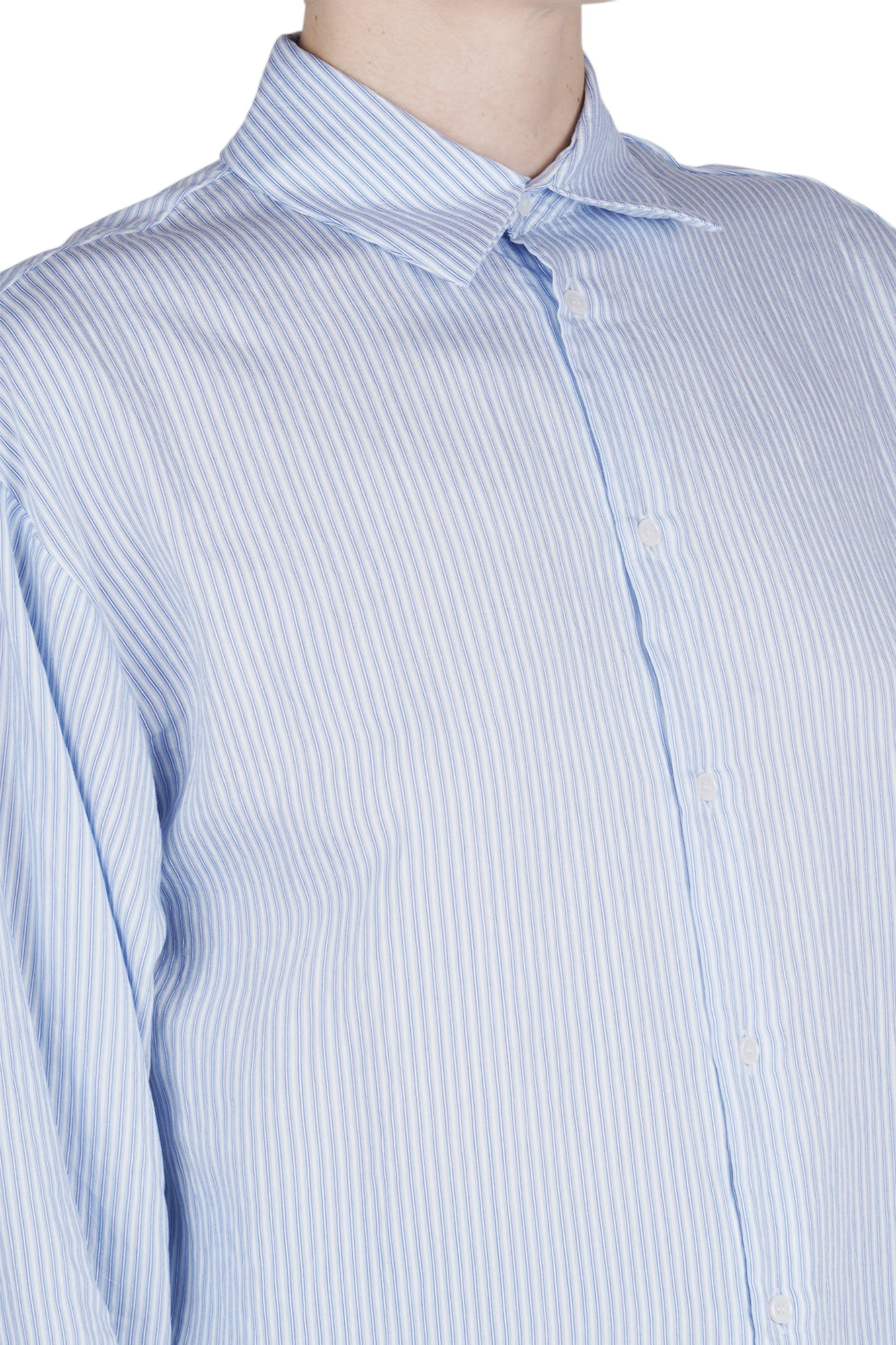 Dondup - Camicia - 470226 - Azzurro/Bianco - Image 6