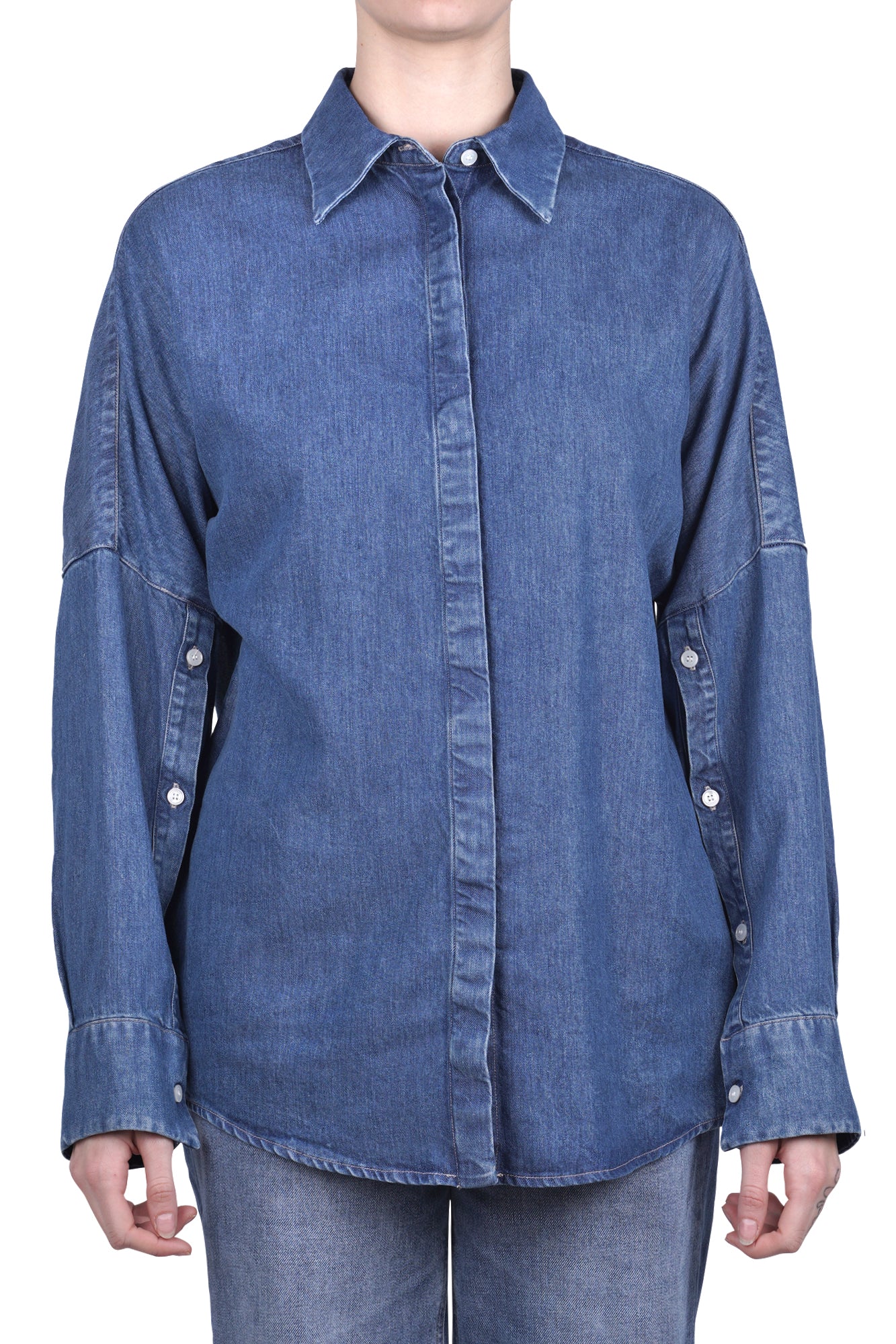 Dondup - Camicia - 470249 - Denim - Image 3