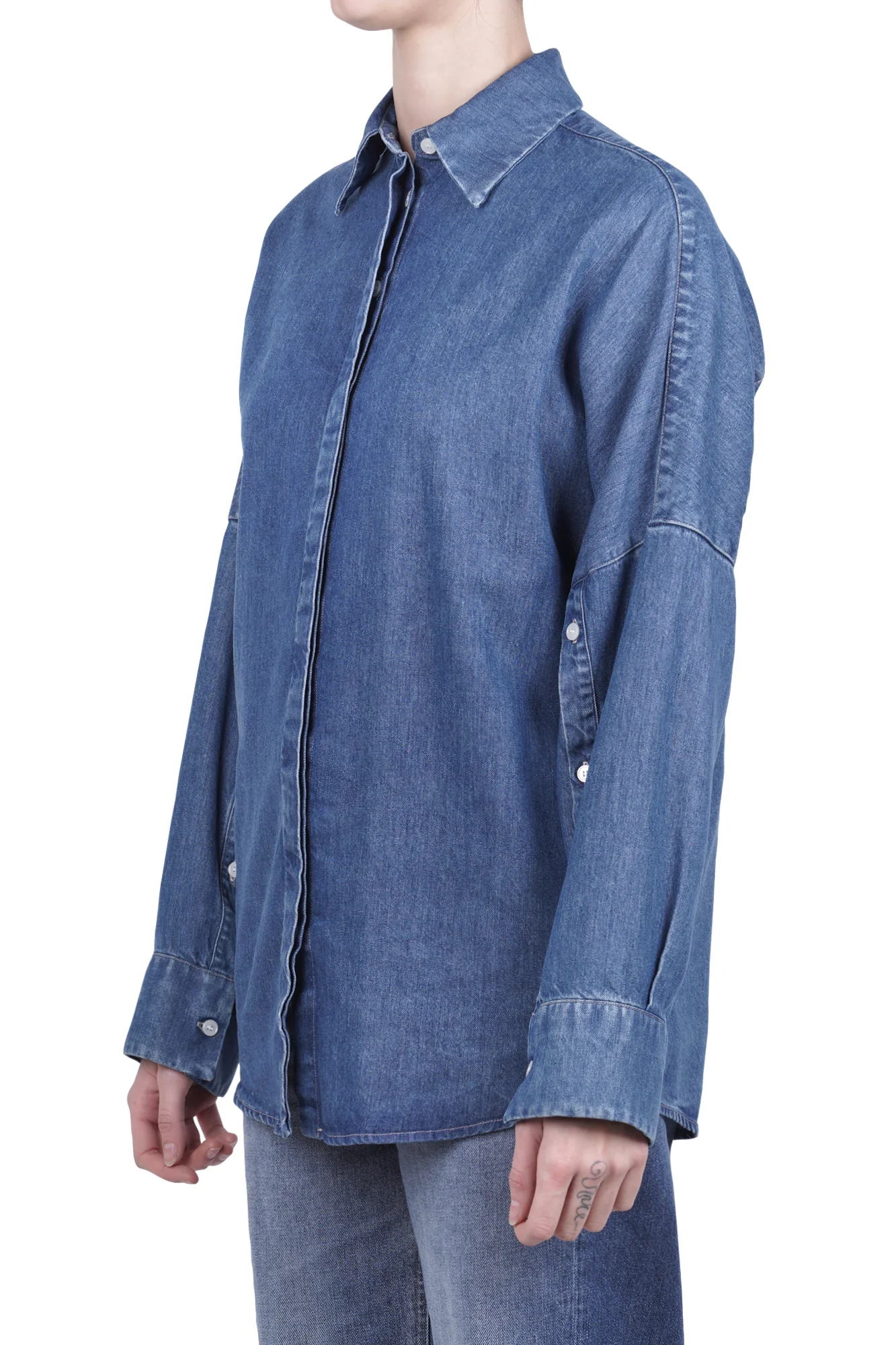 Dondup - Camicia - 470249 - Denim - Image 4