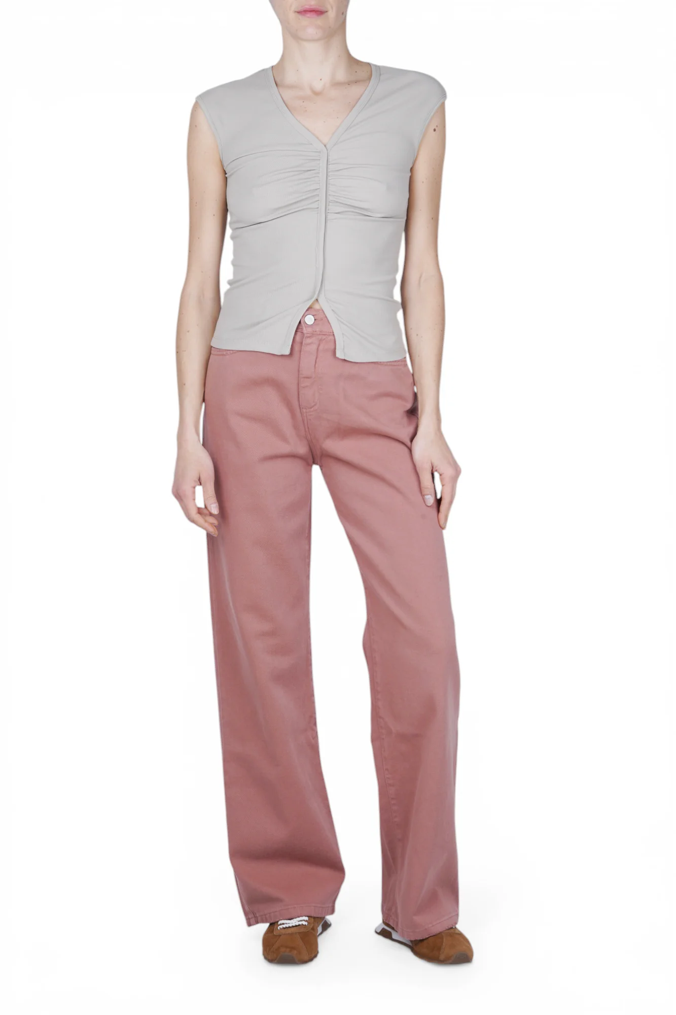 ELEH - Top - 471146 - Beige - Image 2