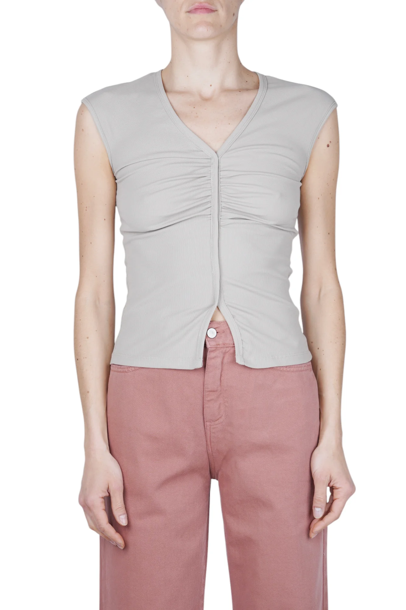 ELEH - Top - 471146 - Beige - Image 3