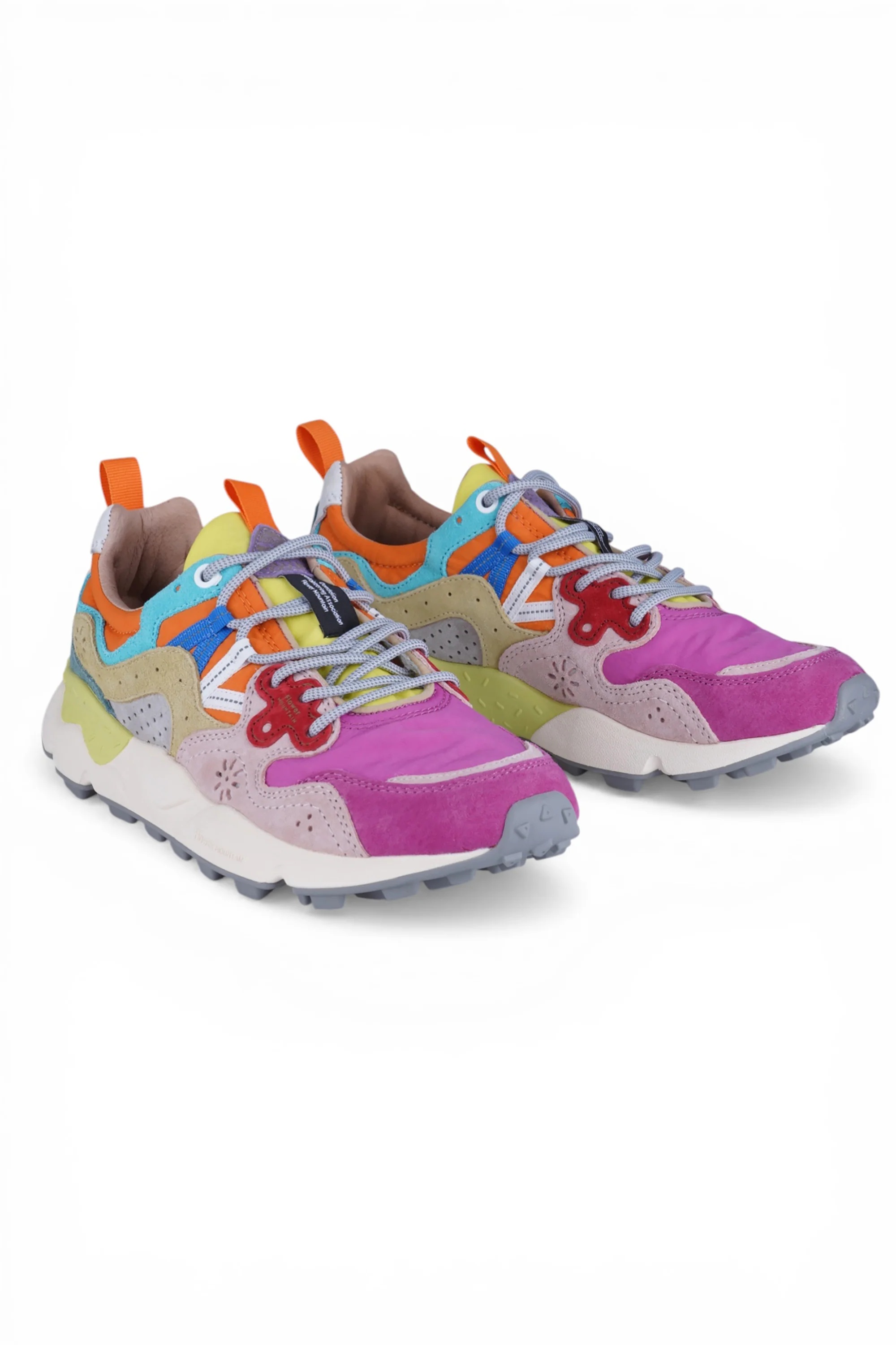 Flower Mountain - Sneakers - 470433 - Fuxia/Giallo - Image 2