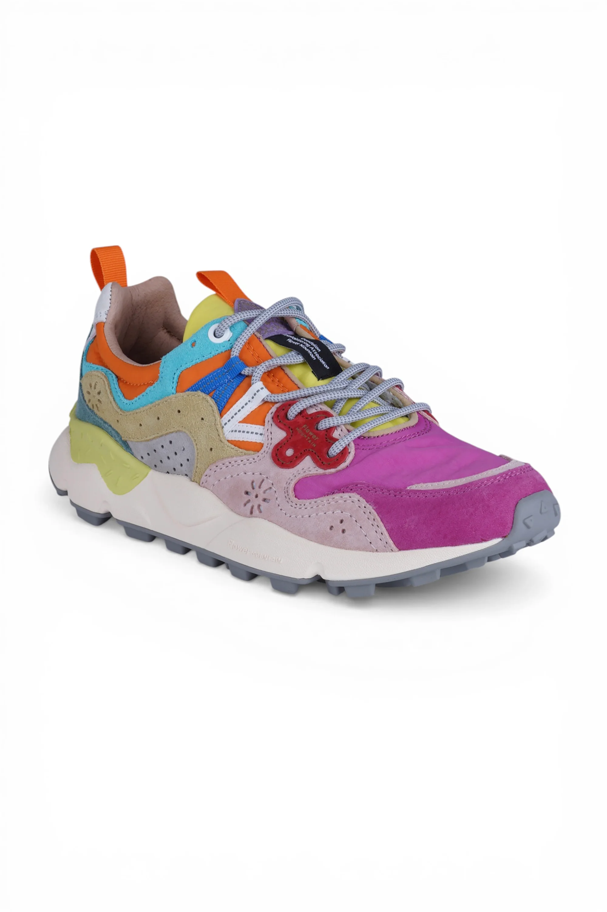 Flower Mountain - Sneakers - 470433 - Fuxia/Giallo - Image 3
