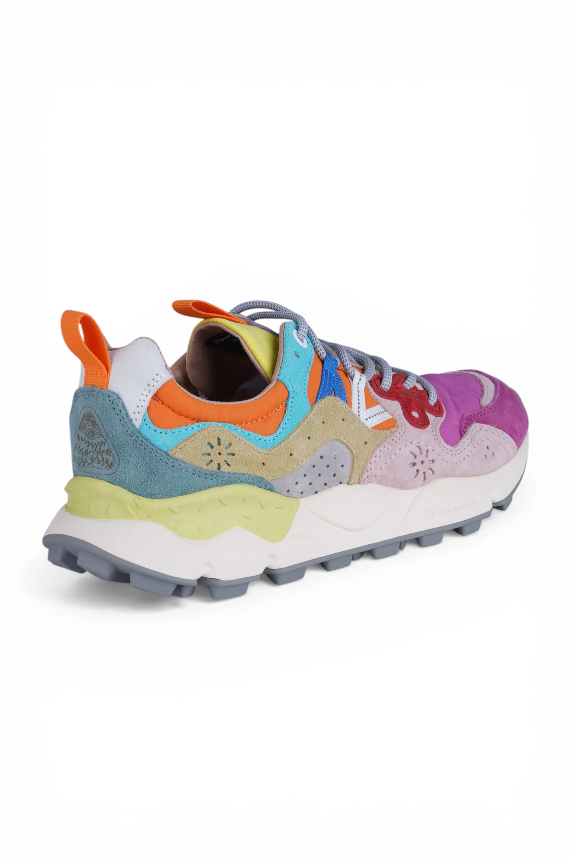 Flower Mountain - Sneakers - 470433 - Fuxia/Giallo - Image 4