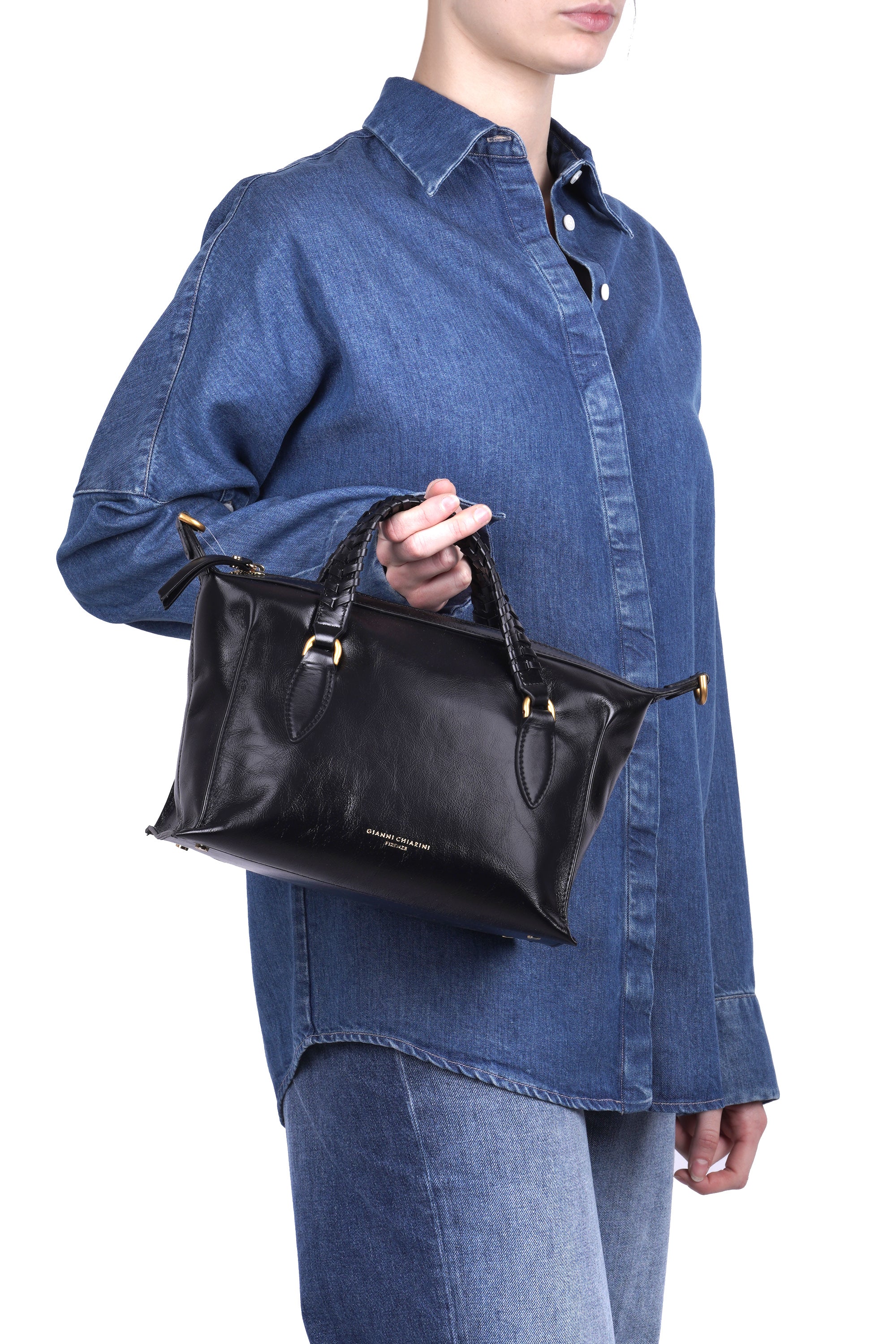 Gianni Chiarini - Borsa media - 470134 - Nero - Image 2