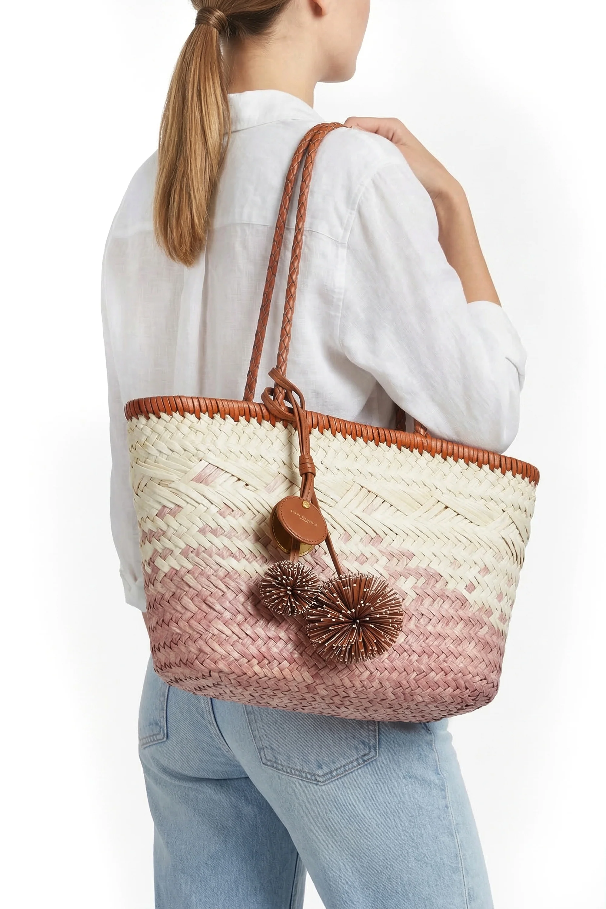 Gianni Chiarini - Borsa media - 470143 - Rosa/Panna - Image 2