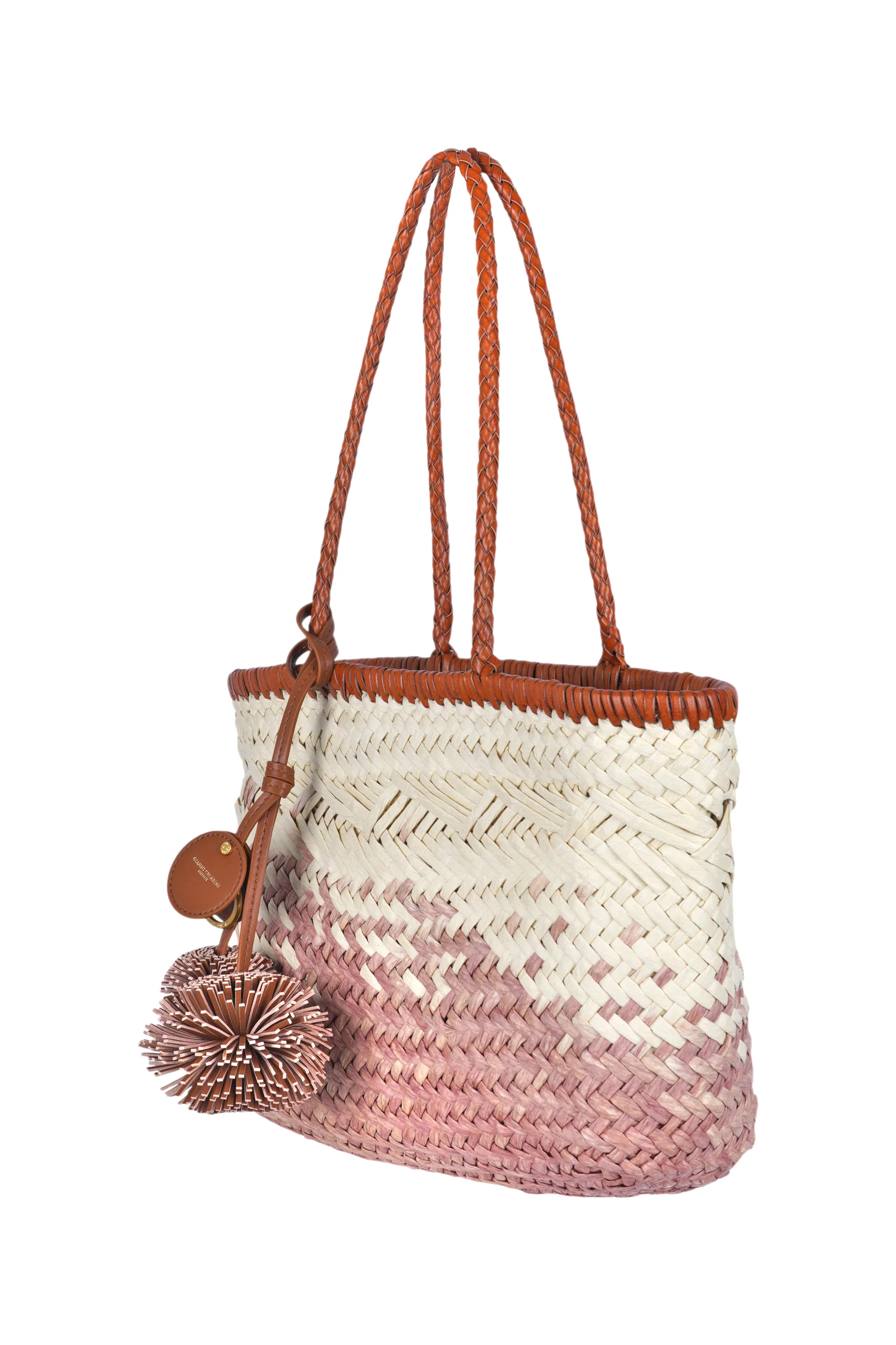 Gianni Chiarini - Borsa media - 470143 - Rosa/Panna - Image 3