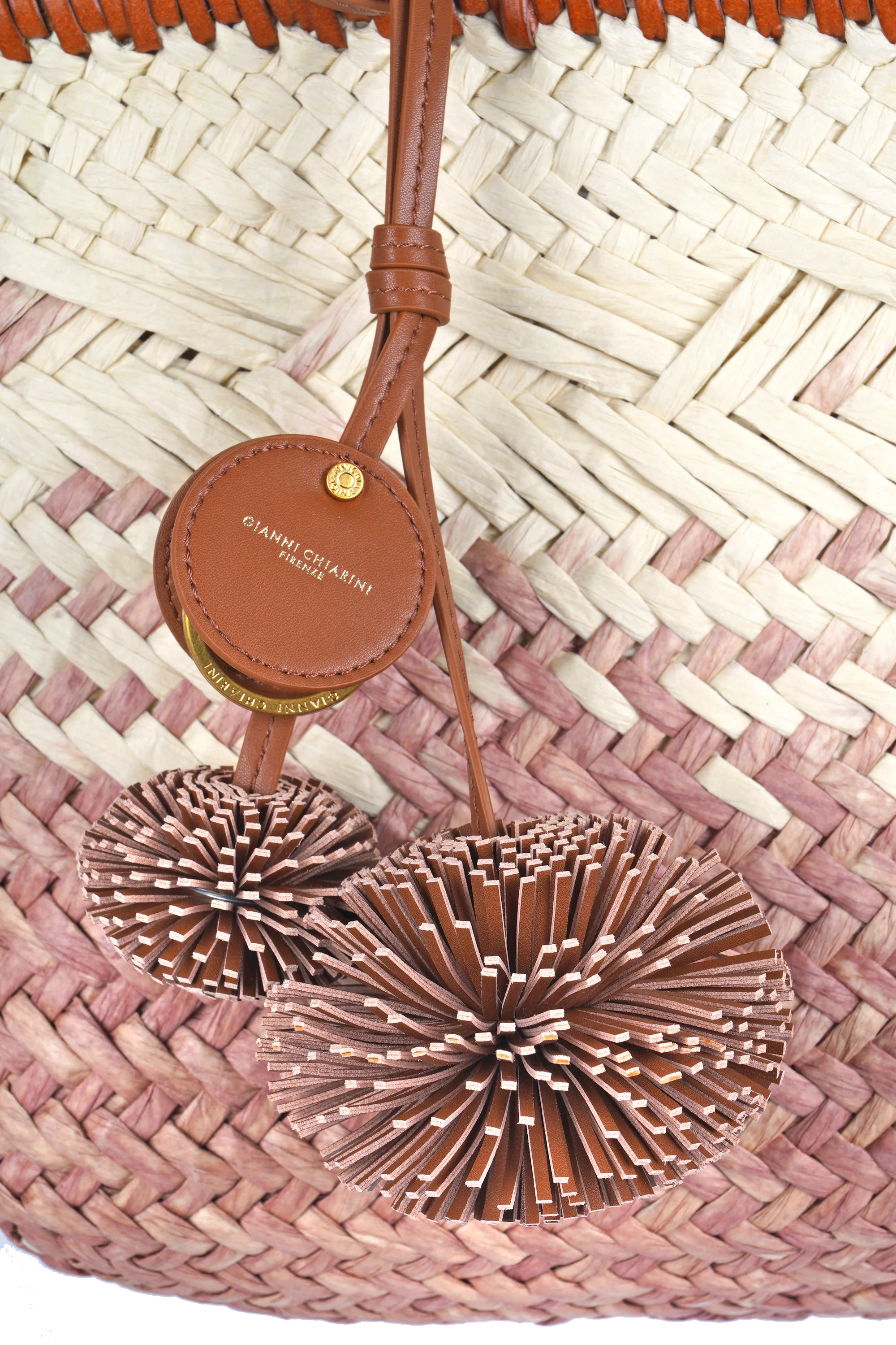 Gianni Chiarini - Borsa media - 470143 - Rosa/Panna - Image 6