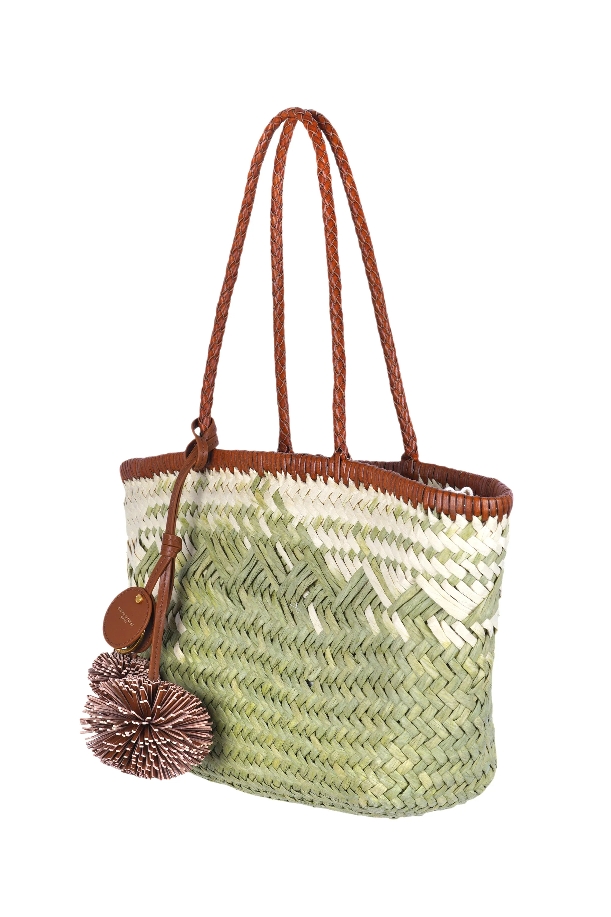 Gianni Chiarini - Borsa media - 470143 - Verde/Panna - Image 3