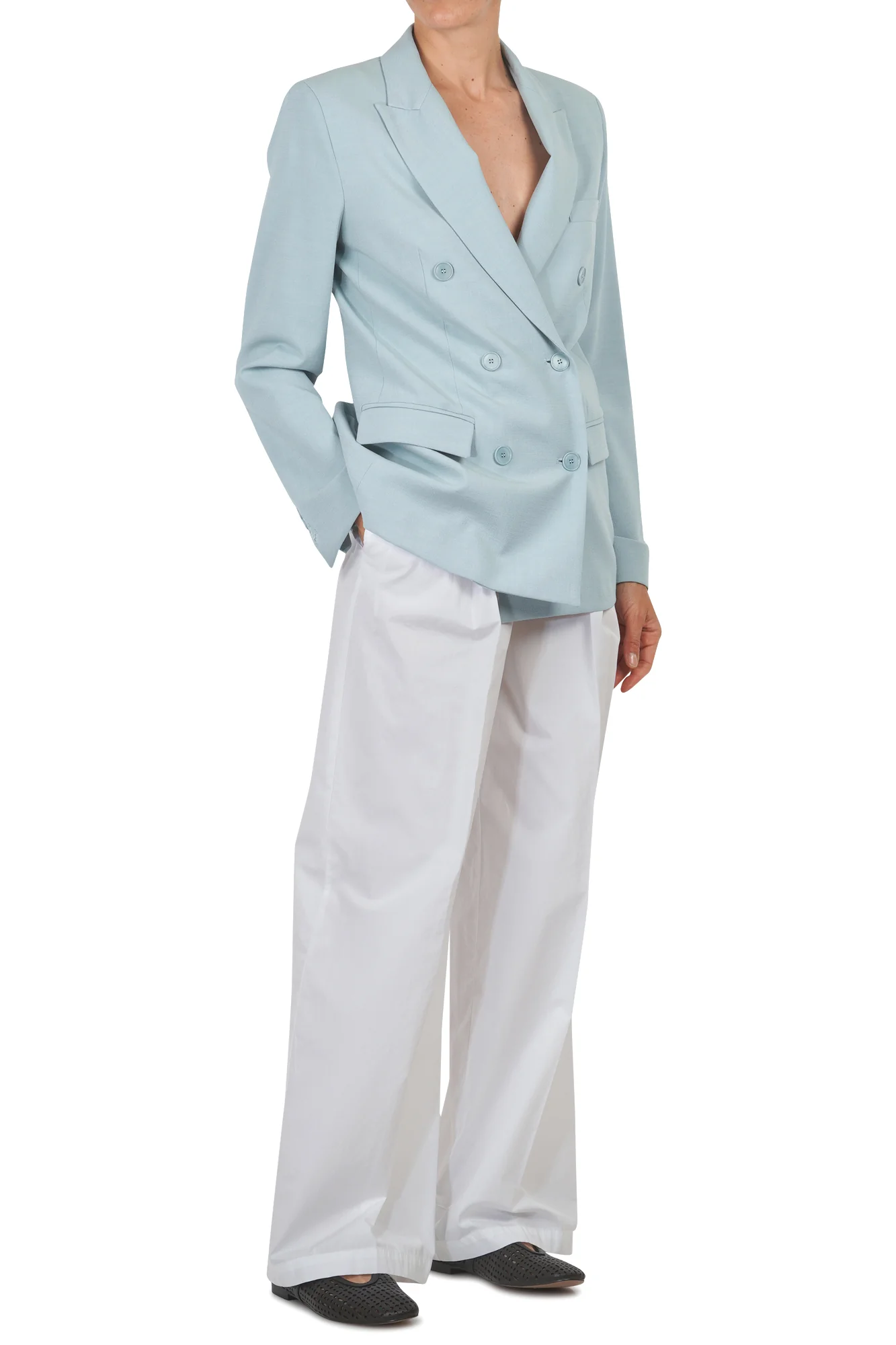 Grifoni - Pantalone - 451736 - Bianco - Image 2