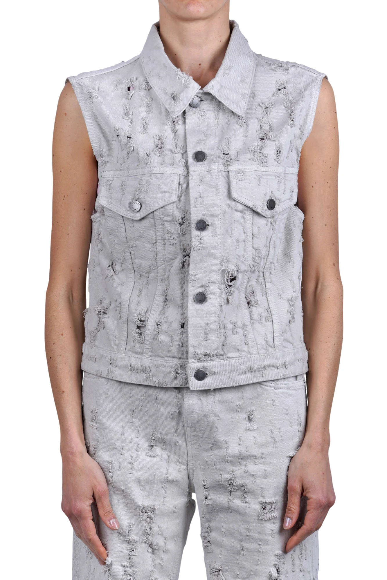 Haikure - Gilet - 470597 - Grigio chiaro - Image 3