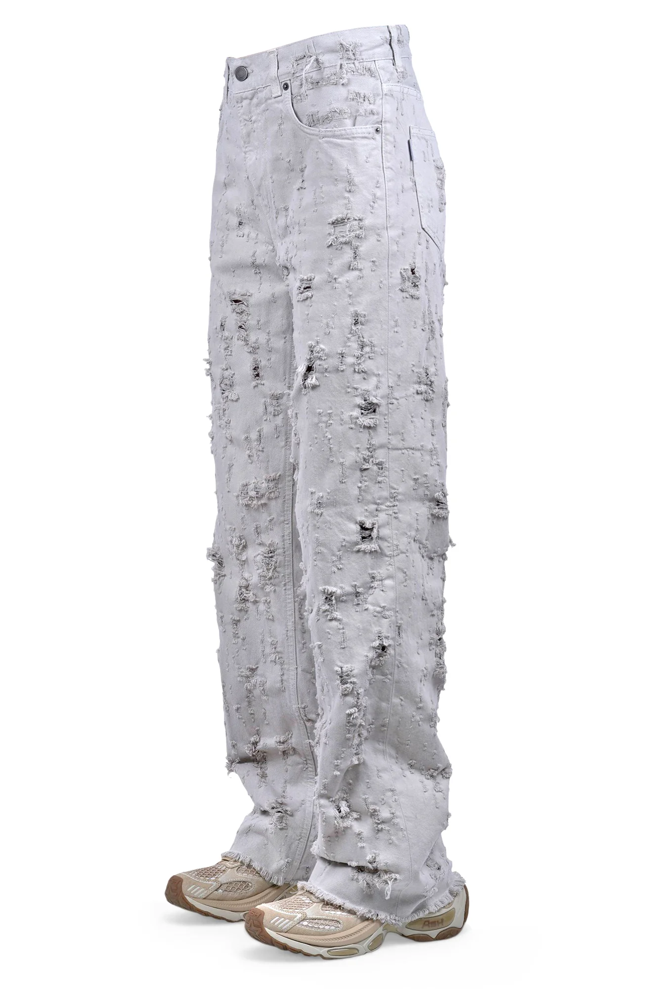 Haikure - Jeans - 470595 - Grigio chiaro - Image 4