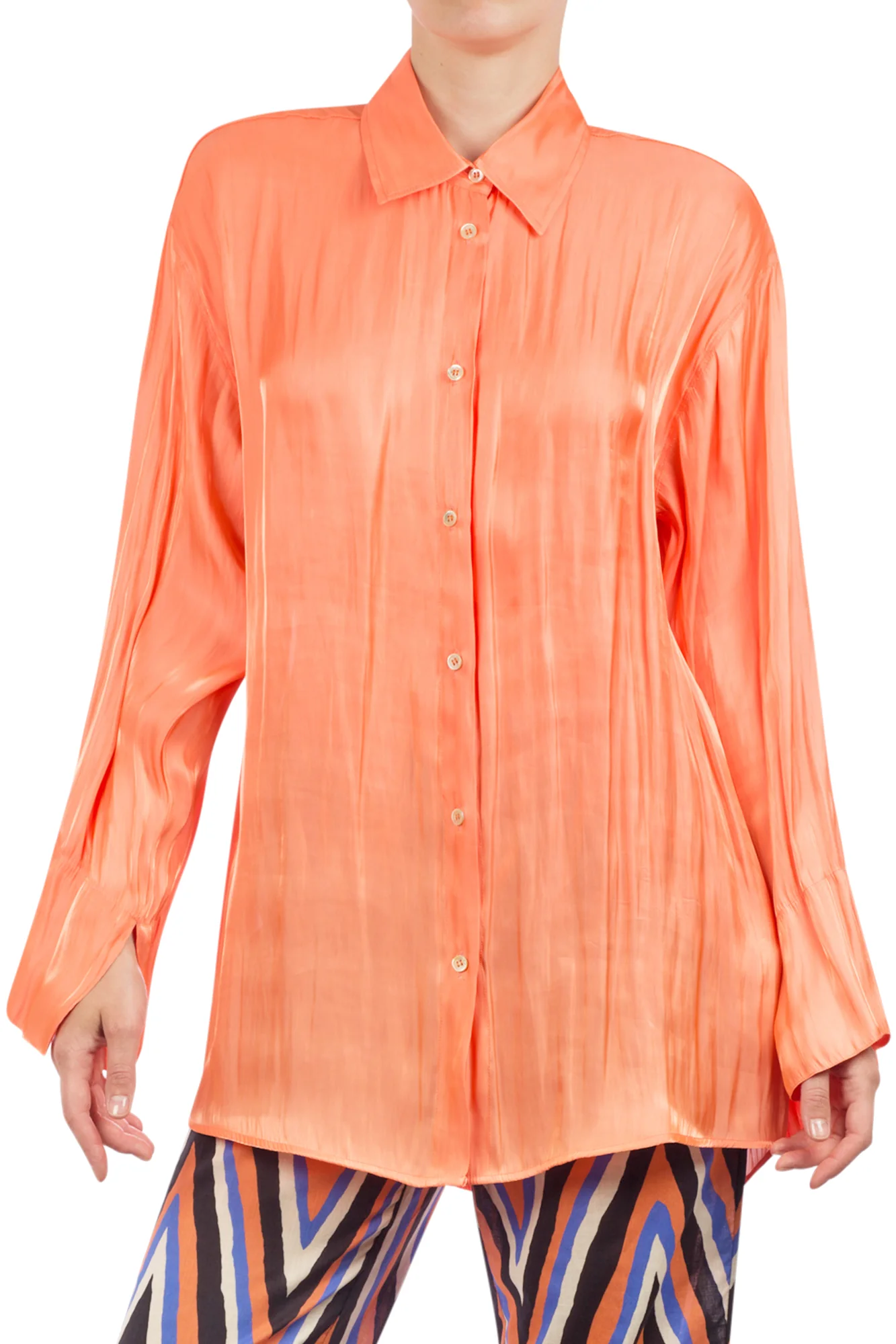 Jucca - Camicia - 391614 - Corallo - Image 3