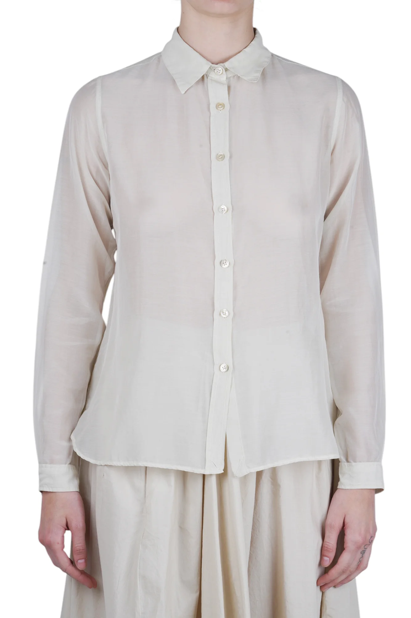 Jucca - Camicia - 470878 - Panna - Image 3